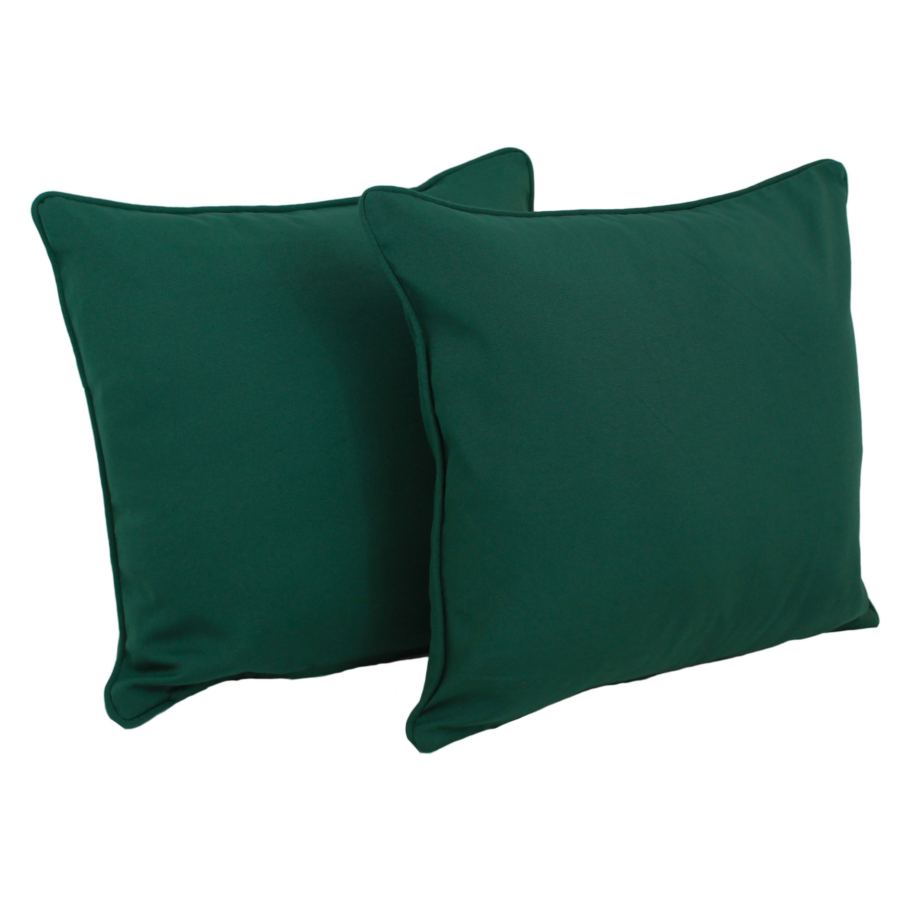 18-inch Twill Throw Pillows (Set of 2)