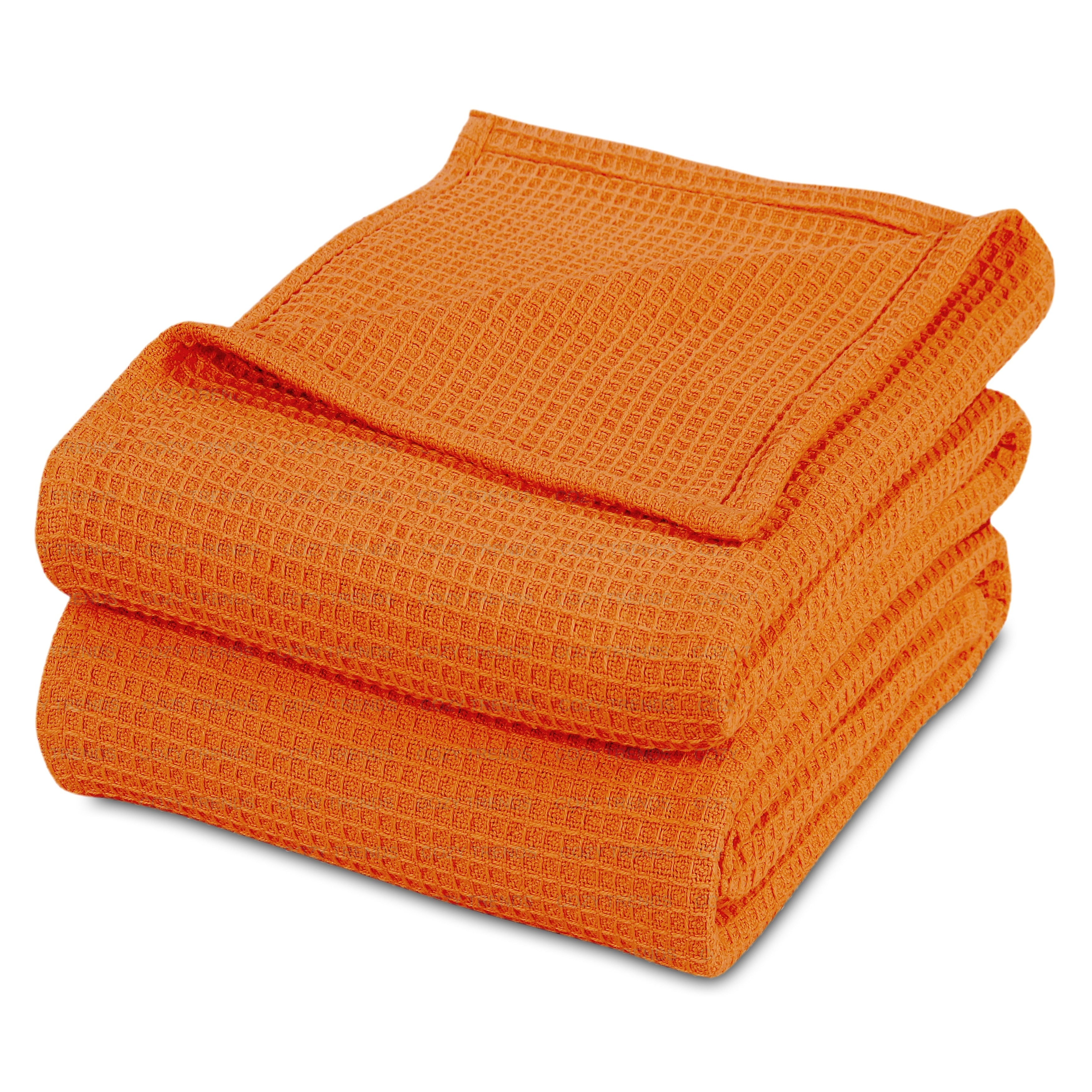 100-percent Cotton Waffle Weave Medium Weight All Season Thermal Blankets