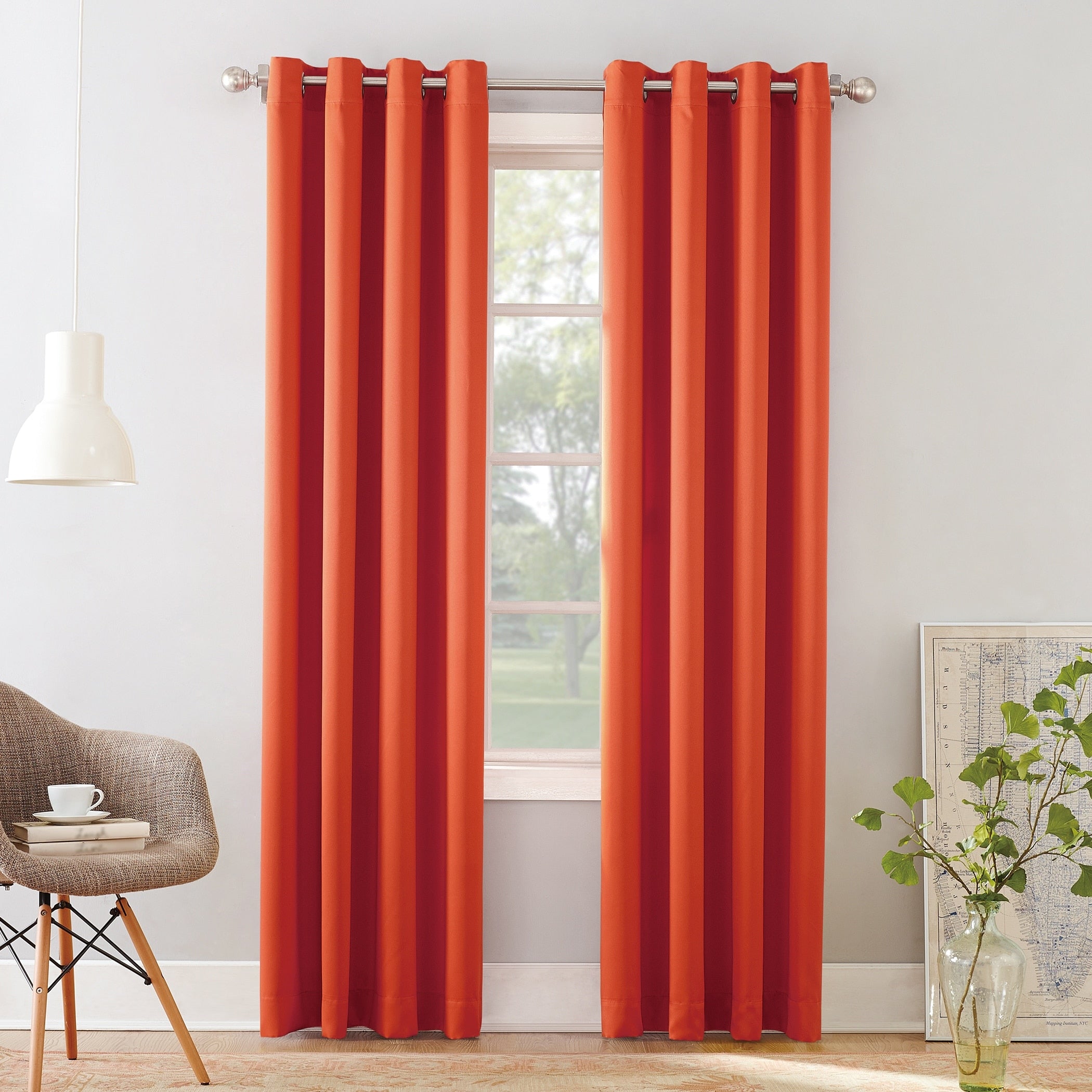 Porch & Den Nantahala Room Darkening Grommet Curtain Panel, Single Panel