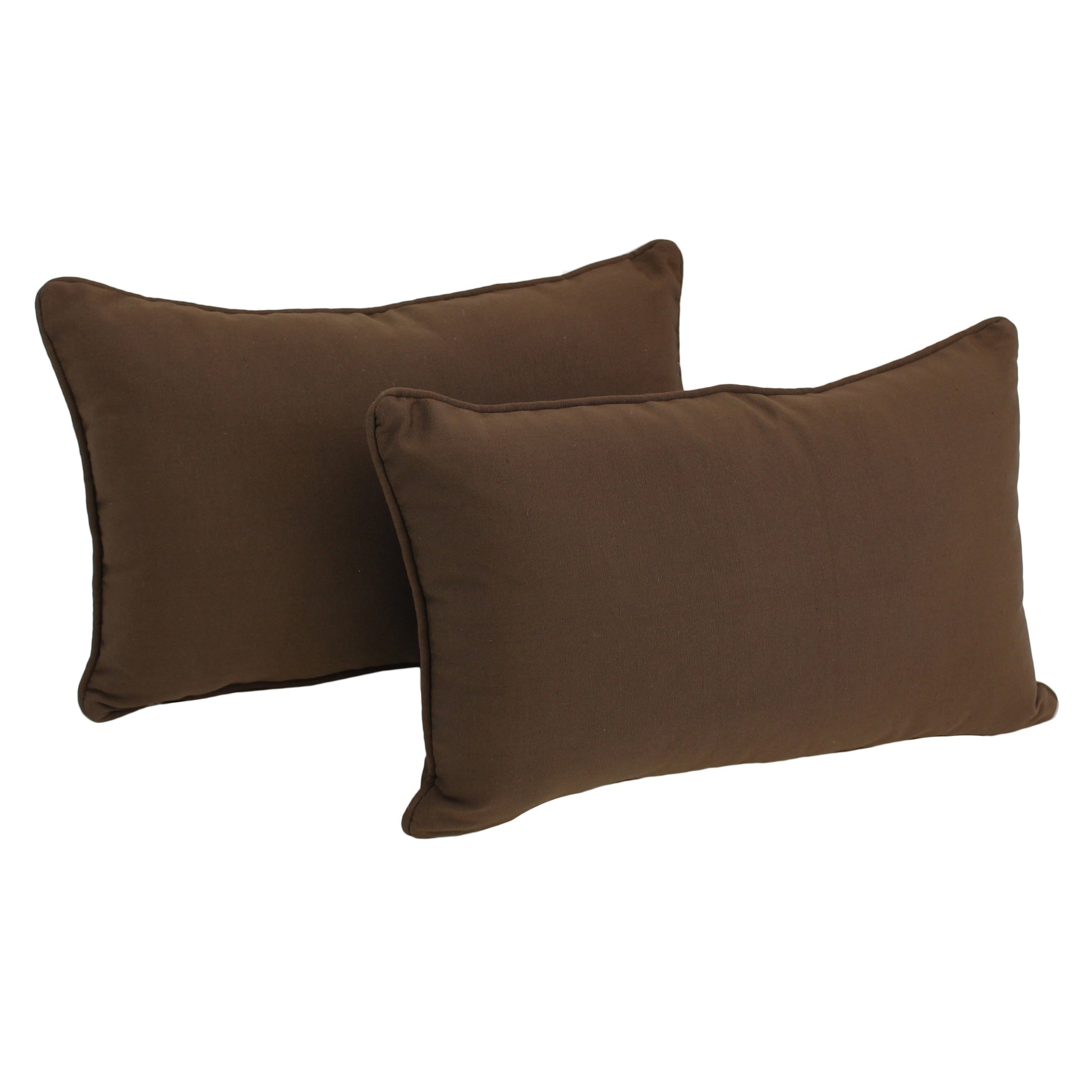 20-inch by 12-inch Lumbar Throw Pillows (Set of 2)