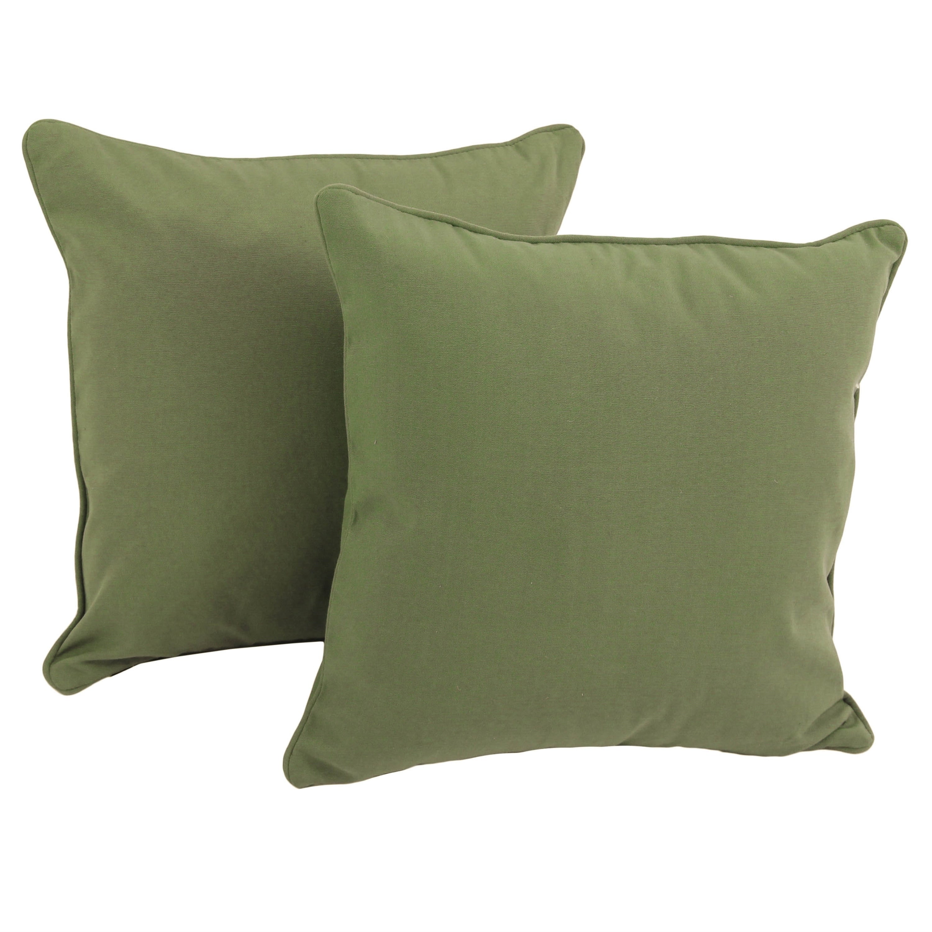 18-inch Twill Throw Pillows (Set of 2)