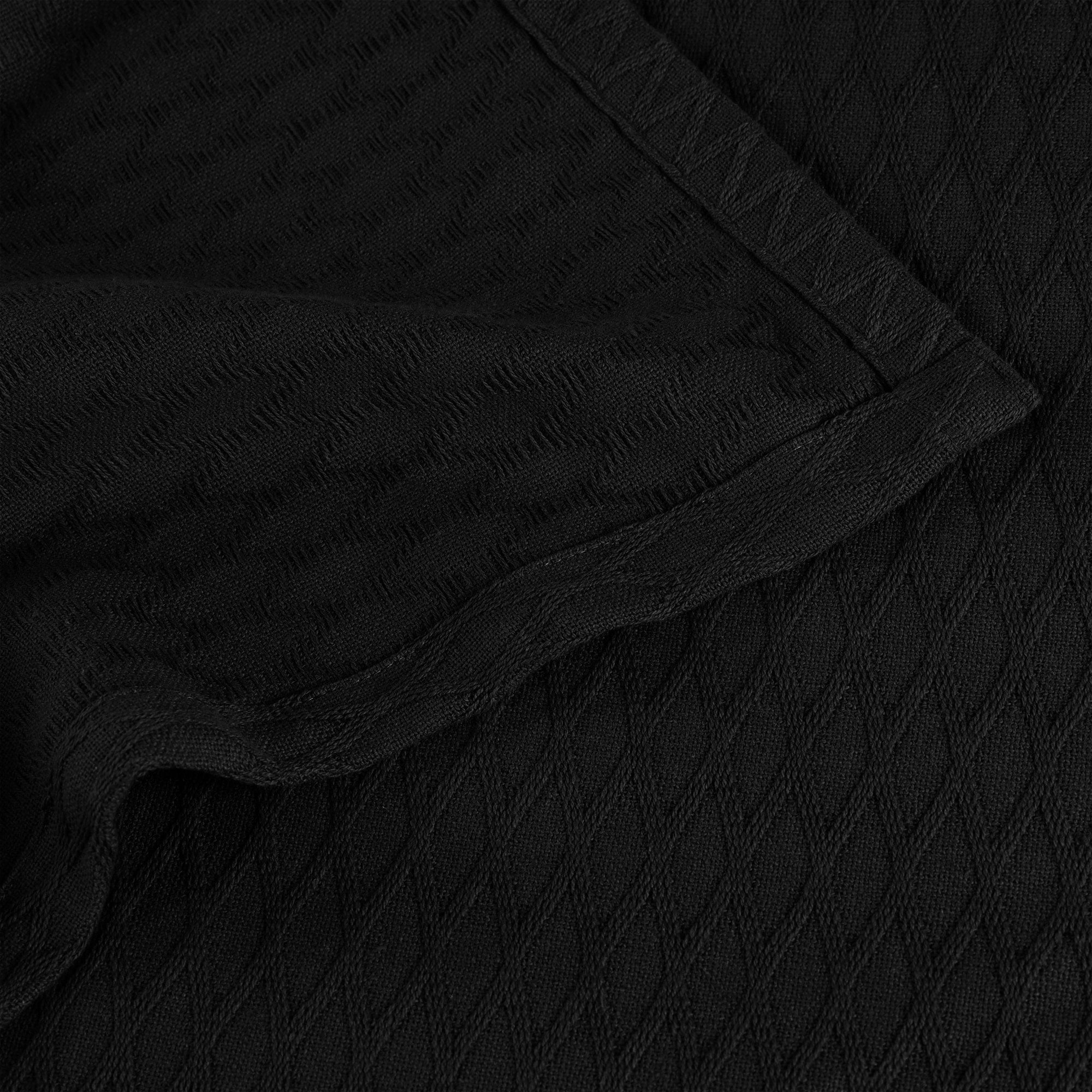 Superior Diamond Weave All-Season Bedding Cotton Blanket