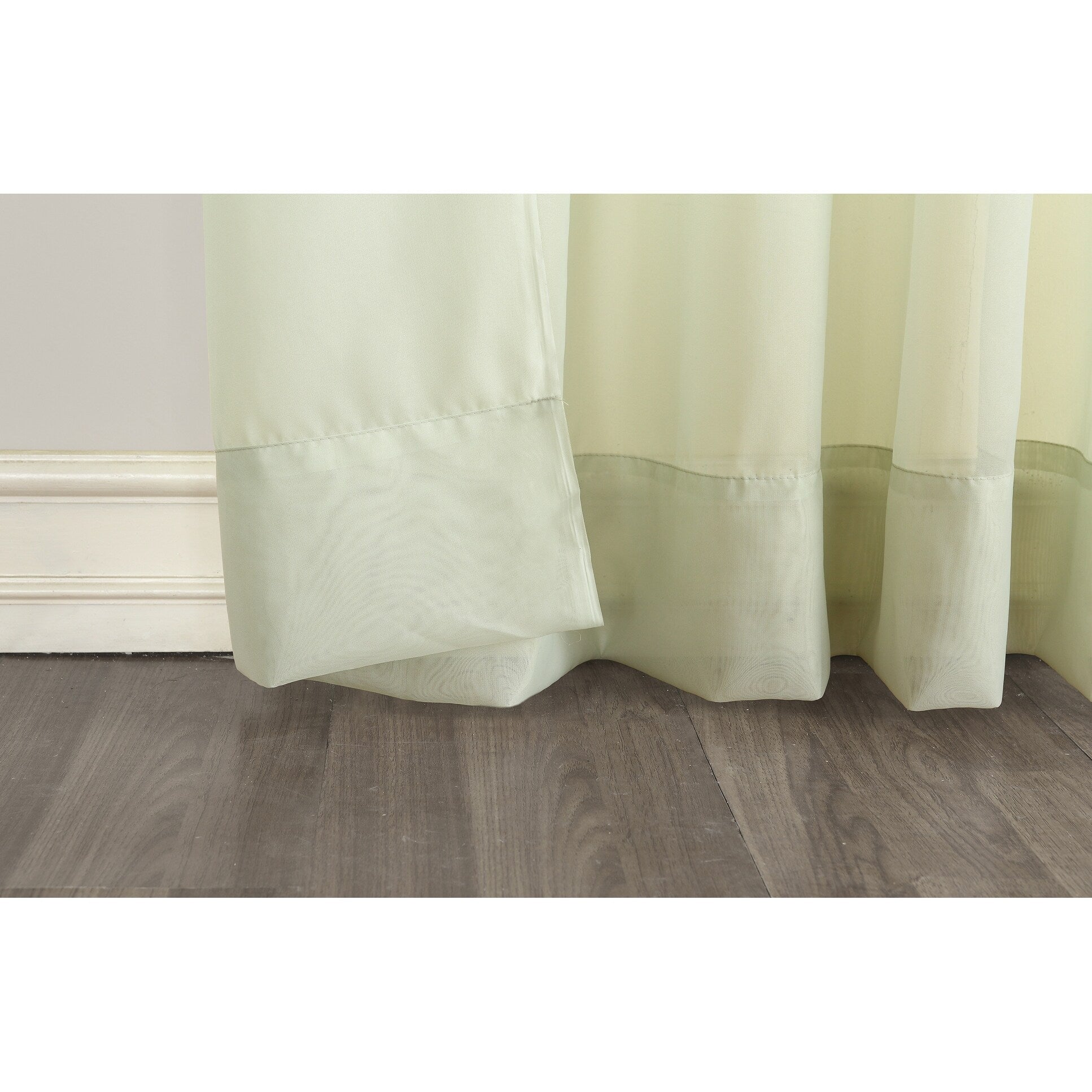 No. 918 Emily Voile Sheer Rod Pocket 1-Piece Curtain Panel, Single Panel