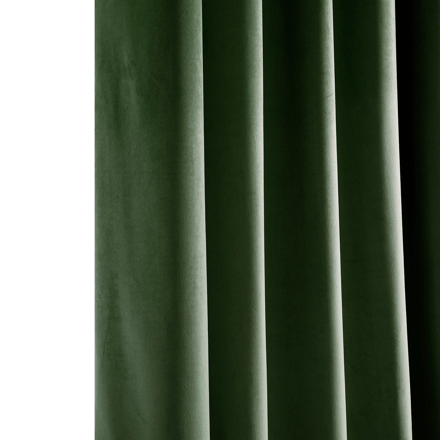 Exclusive Fabrics Heritage Plush Velvet Room Darkening Curtain (1 Panel) - Luxurious Single Drapery for Enhanced Room Darkening