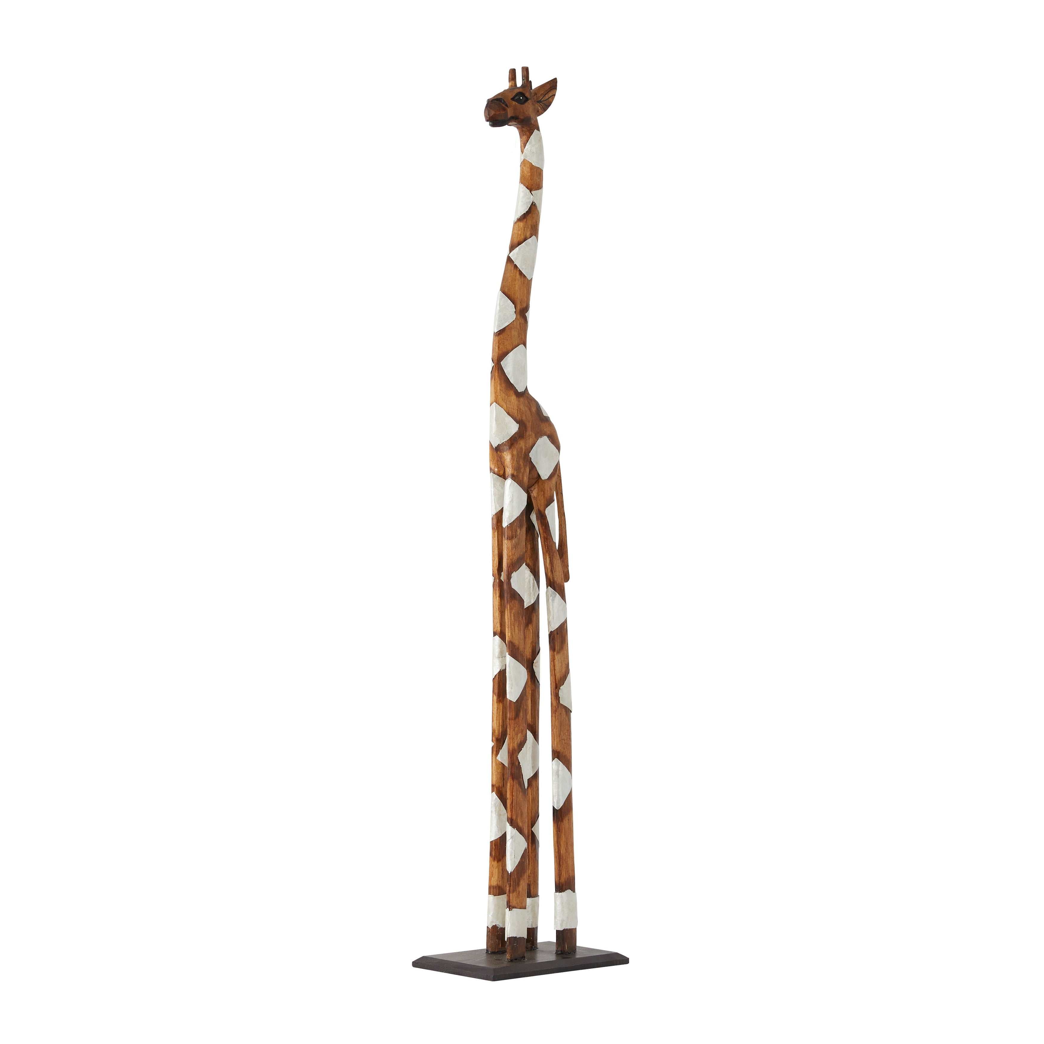 Brown Albizia Bohemian Sculpture