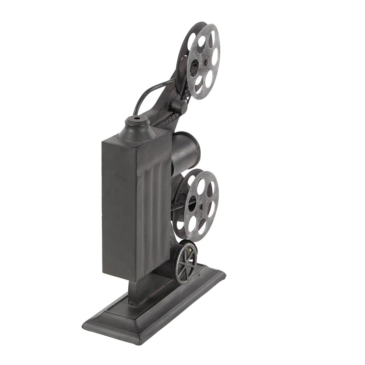 Metal Film Camera Decorative Sculpture - Black - Roche River Decor