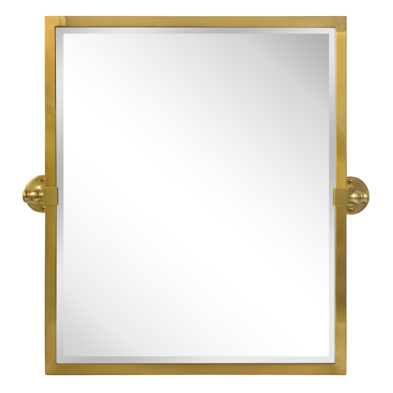 TEHOME Blakley Rectangle Metal Wall Mirror