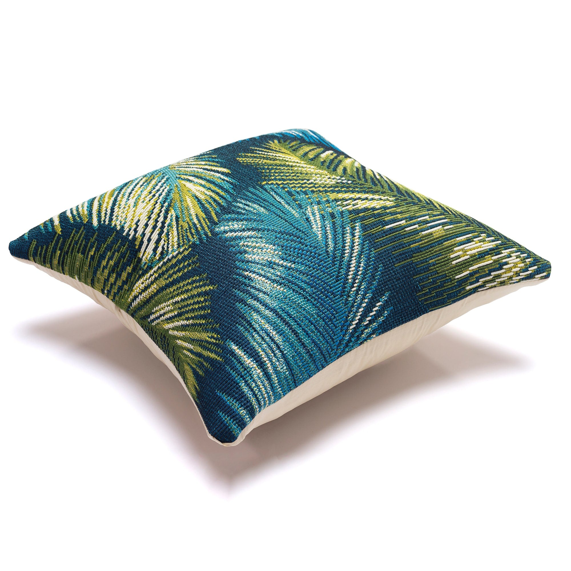 Liora Manne Marina Palm Border Indoor/Outdoor Pillow