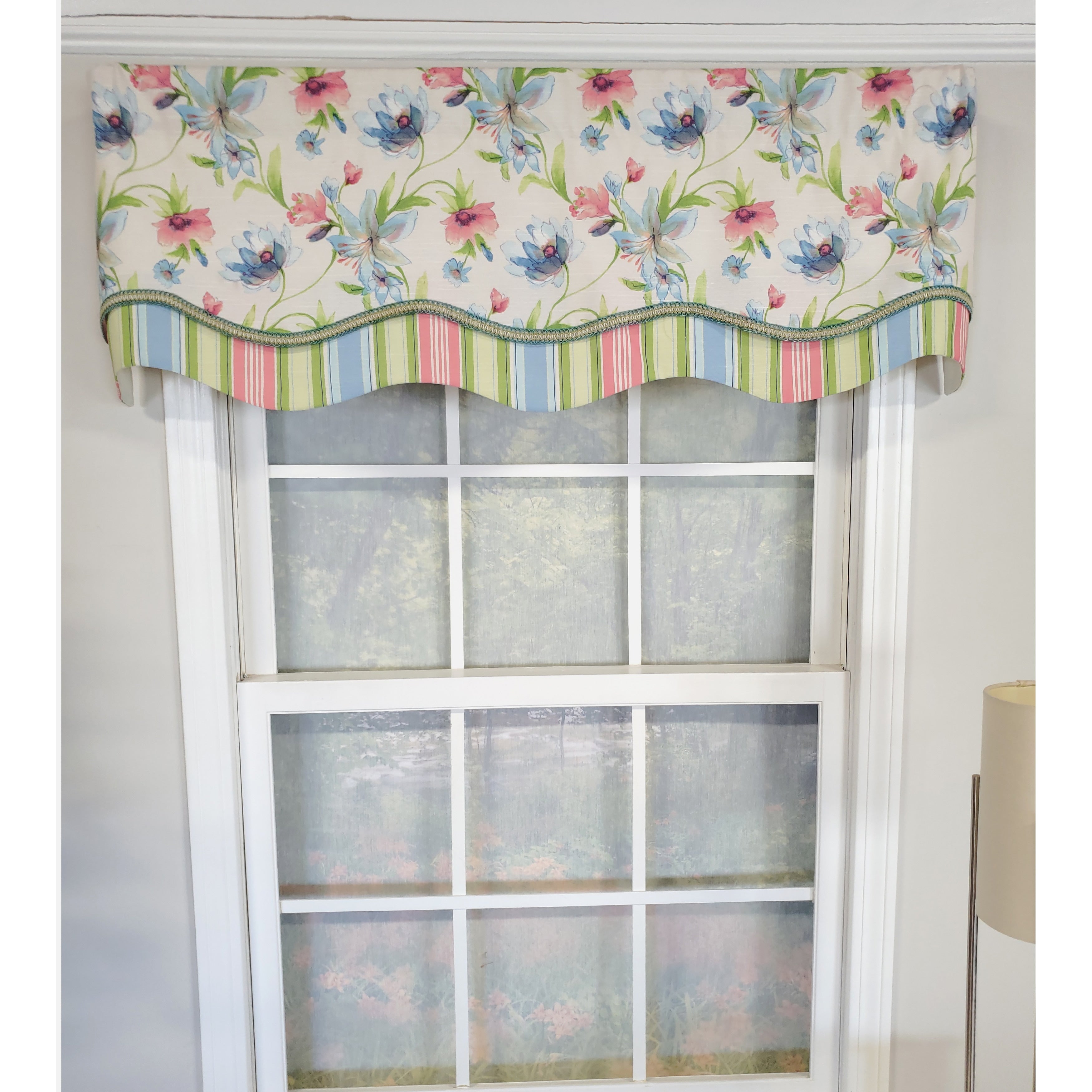 Flowers Bloom Glory Valance