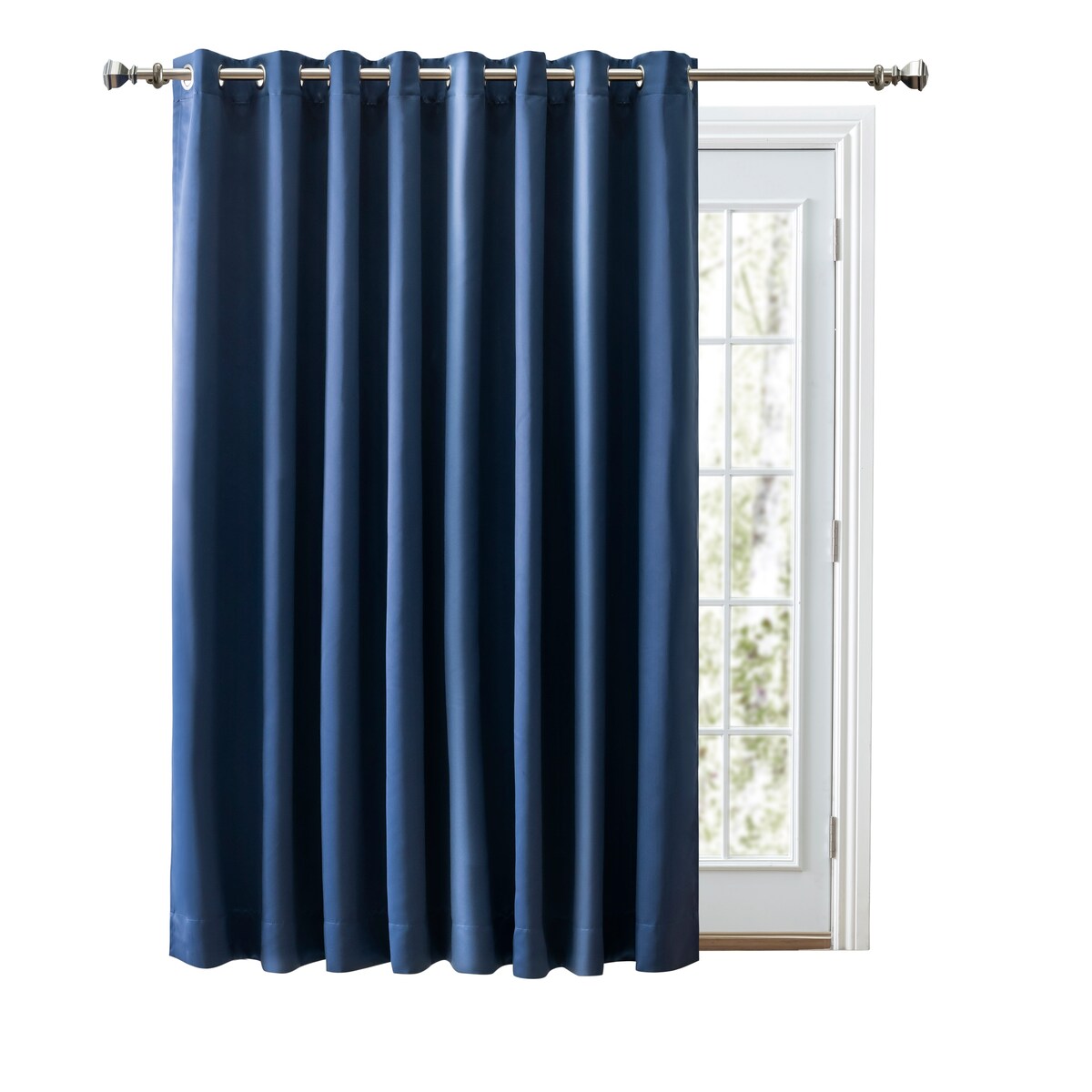 Ultimate Blackout Grommet Top Patio Curtain Panel - 112 Wide