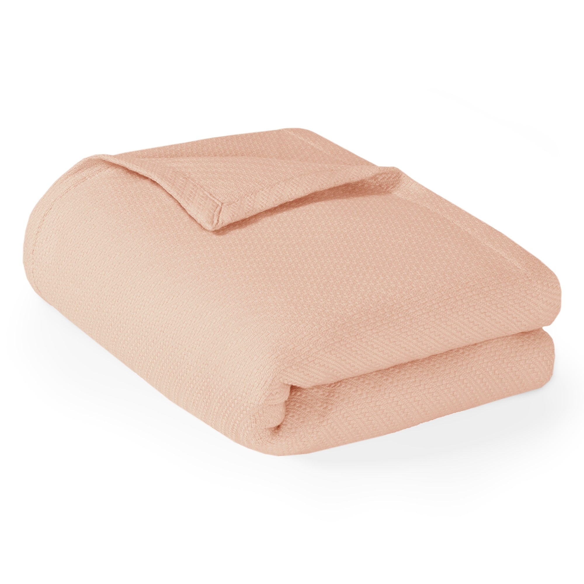 Madison Park Liquid Solid Colored Woven Cotton Blanket