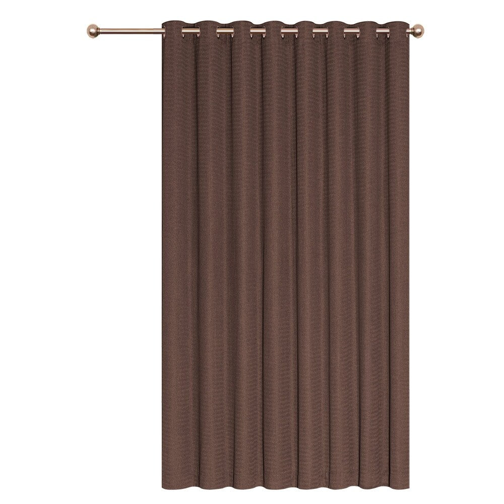 Porch & Den Davidson Soft and Extra Wide Grommet Patio Panel