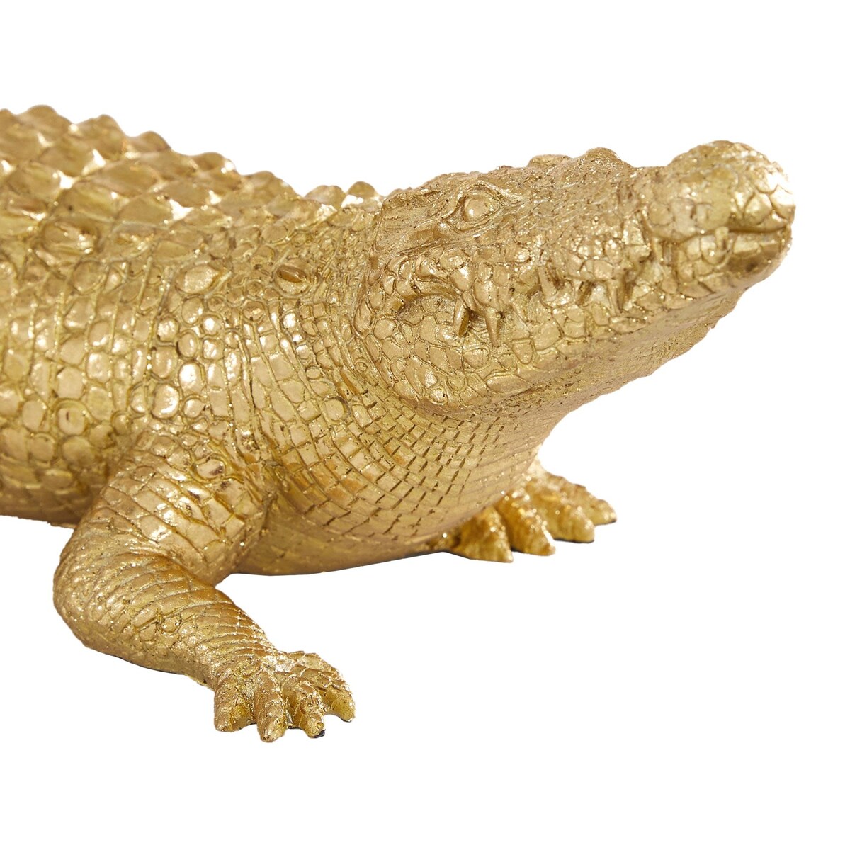 Polystone Animal Decorative Sculpture - Gold - Roche River Decor