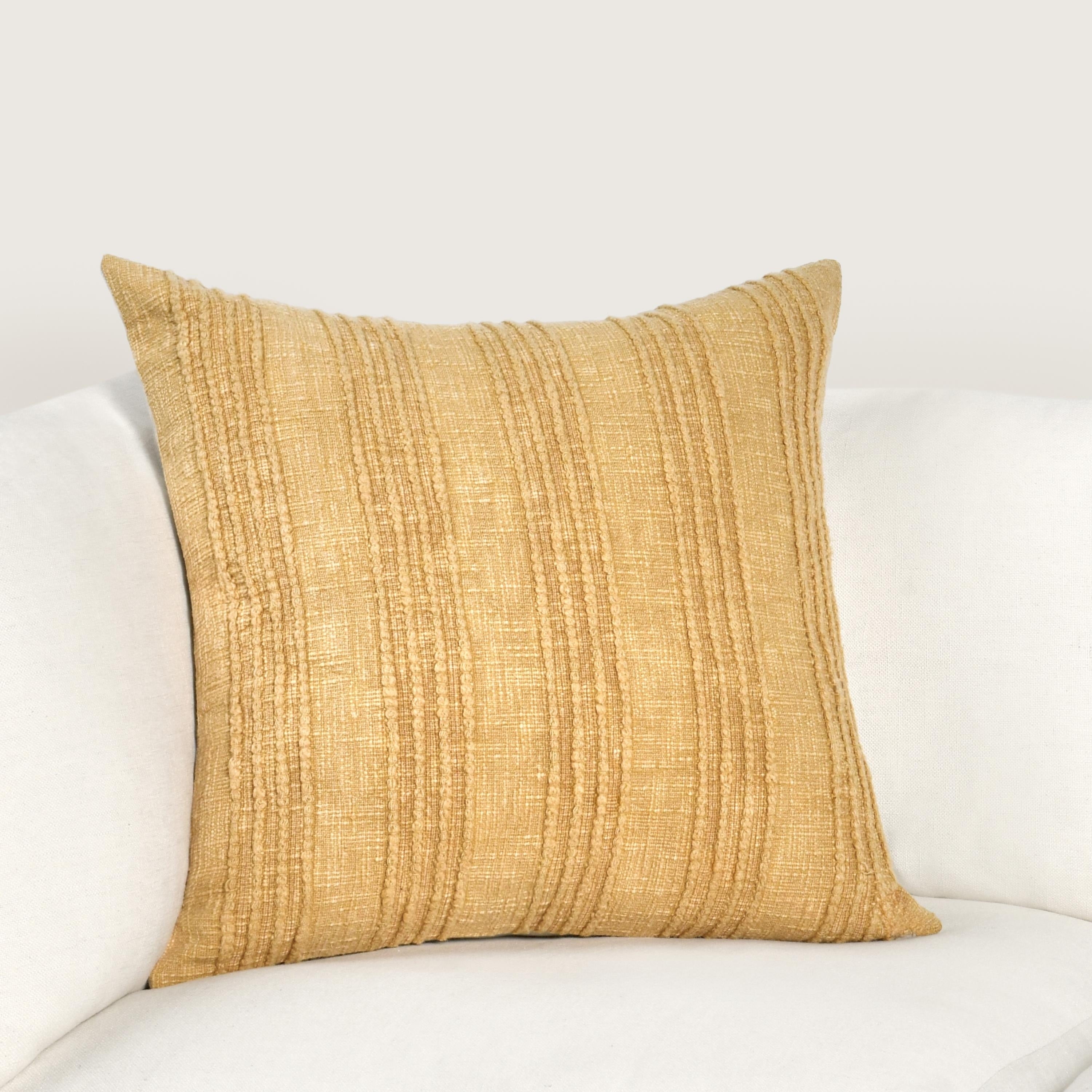 Hannah 100% Cotton 22 Throw Pillow by Kosas Home