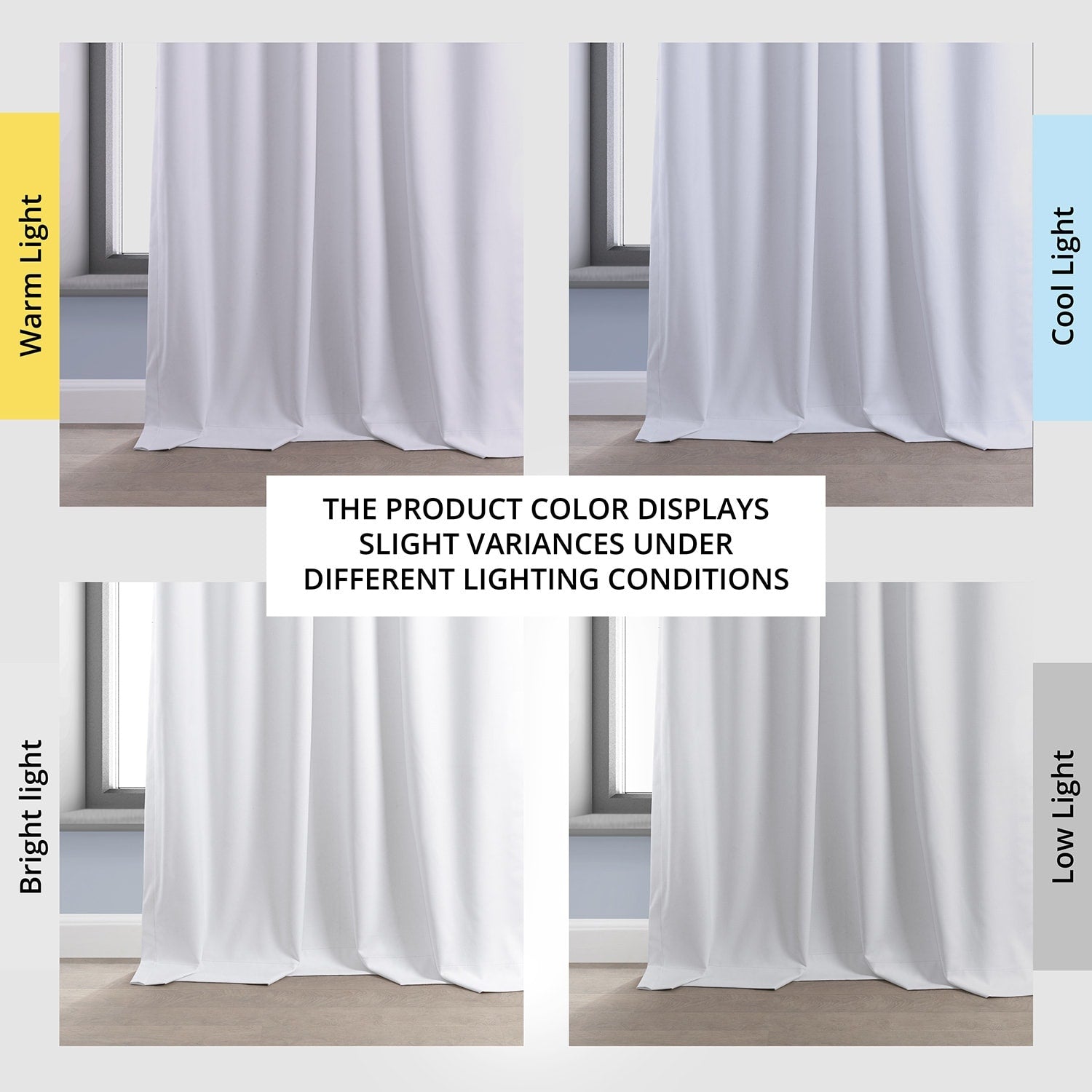 Exclusive Fabrics Performance Linen Luxury Blackout Curtains (1 Panel) - Thermal Insulation, Elegant Blackout Drapery