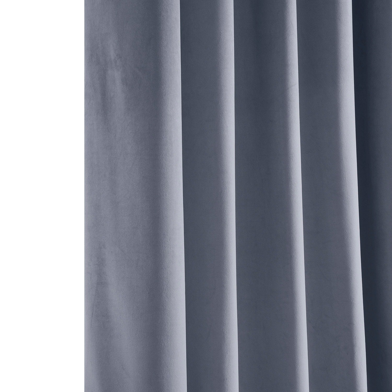 Exclusive Fabrics Heritage Plush Velvet Room Darkening Curtain (1 Panel) - Luxurious Single Drapery for Enhanced Room Darkening