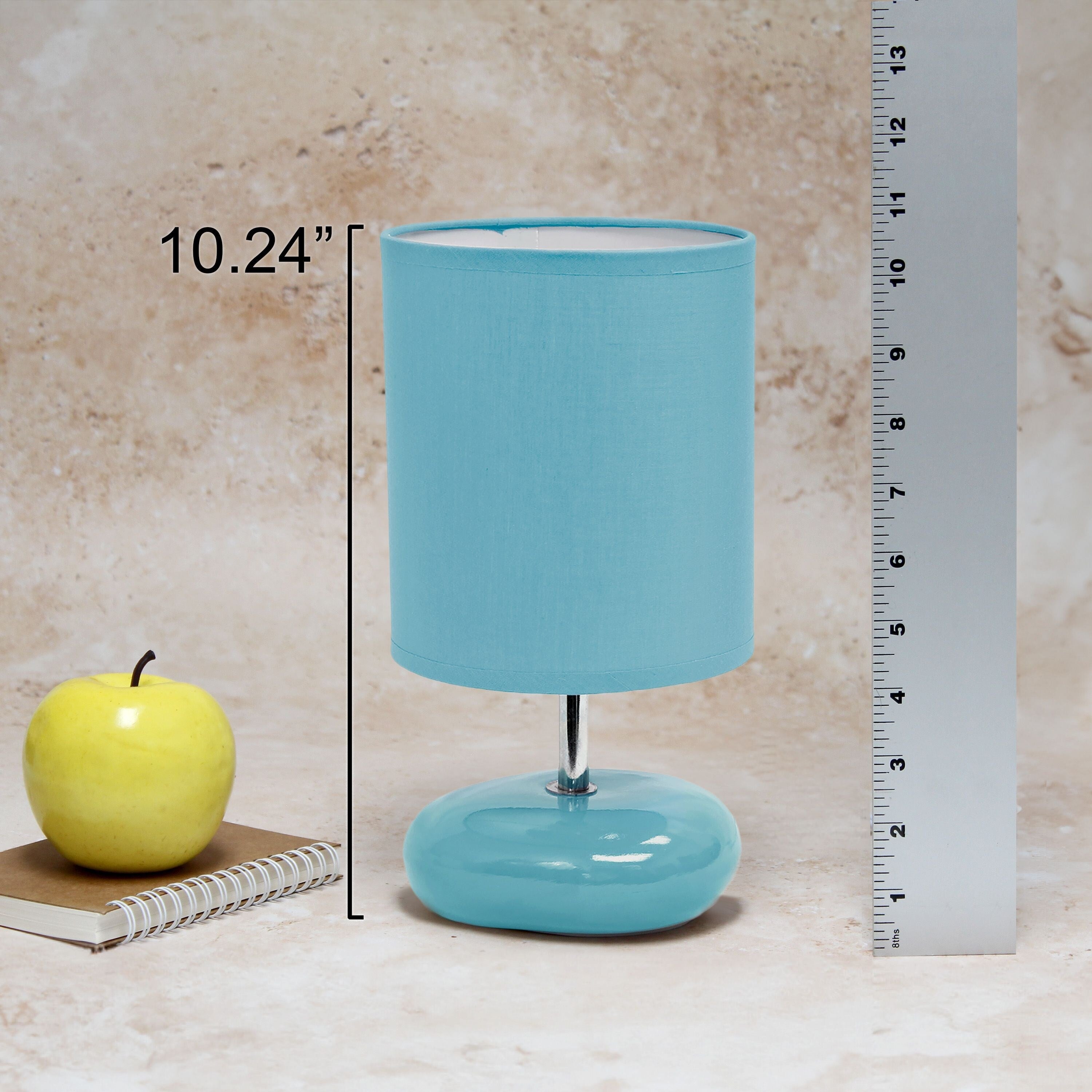 Stonies Small Stone Look Table Bedside Lamp