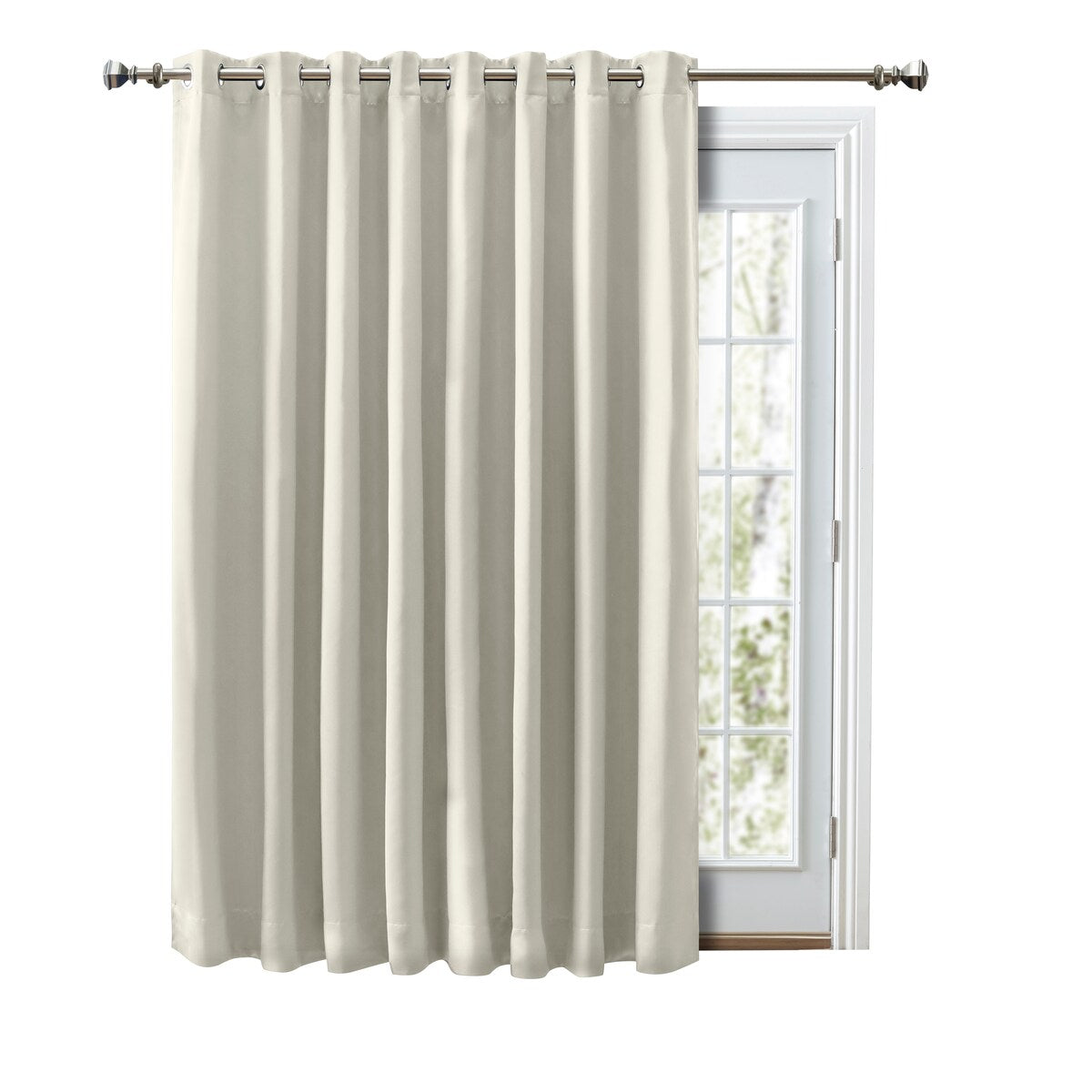 Ultimate Blackout Grommet Top Patio Curtain Panel - 112 Wide