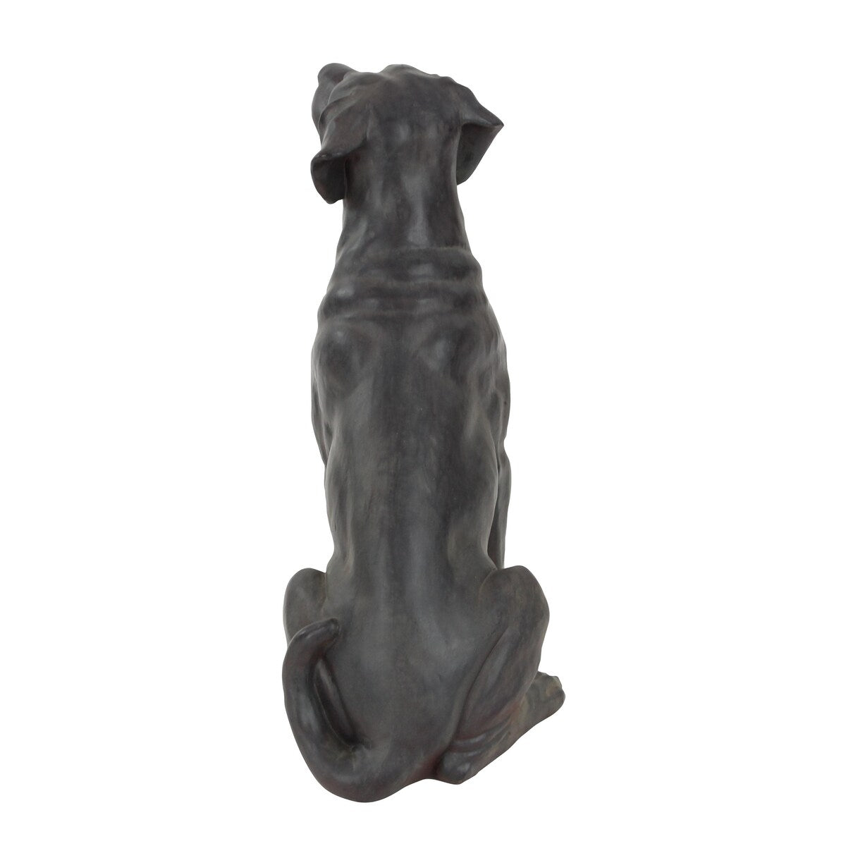 Polystone Dog Decorative Sculpture - Brown - Roche River Decor