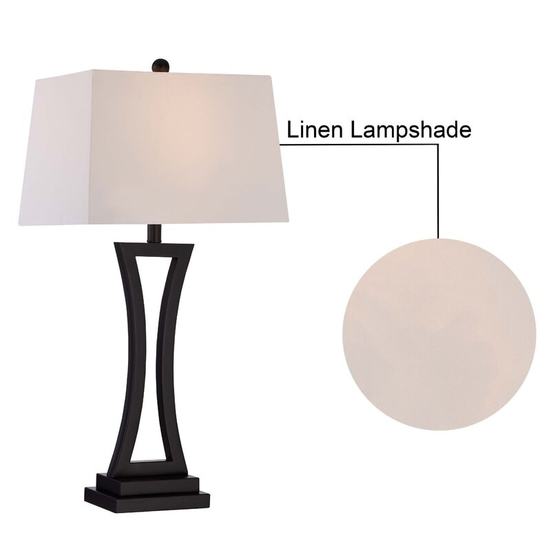 30.75 Bedside Table Lamp Set (Set of 2)