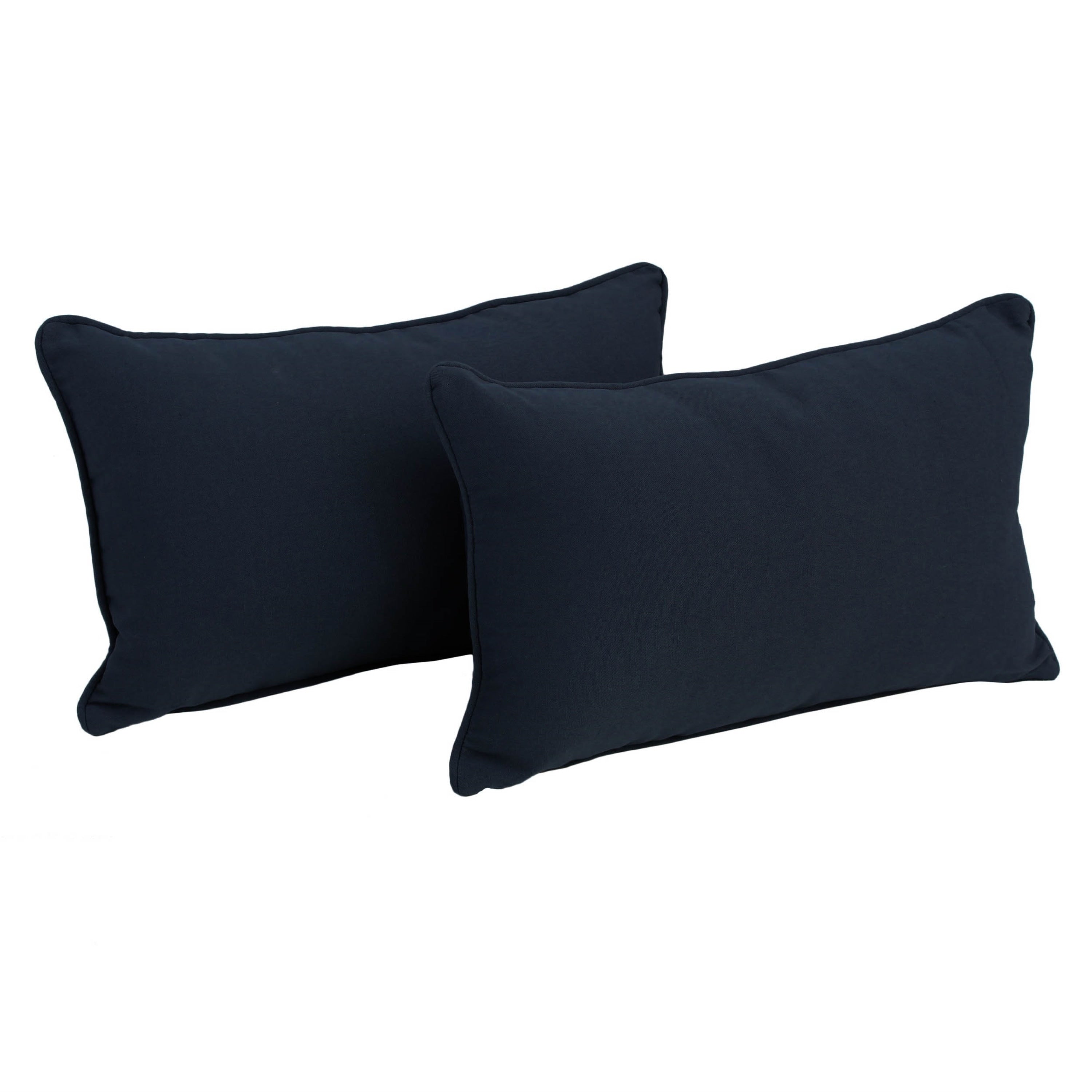 20-inch by 12-inch Lumbar Throw Pillows (Set of 2)