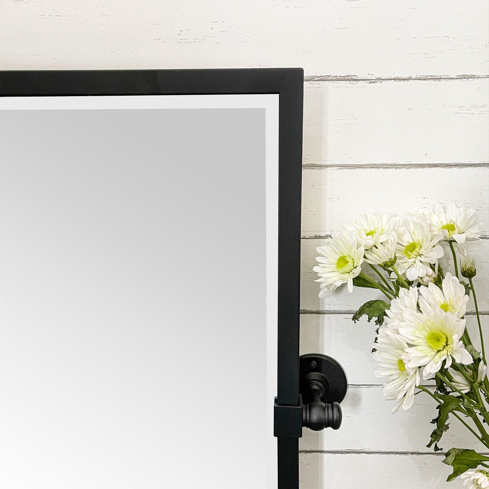 TEHOME Blakley Rectangle Metal Wall Mirror