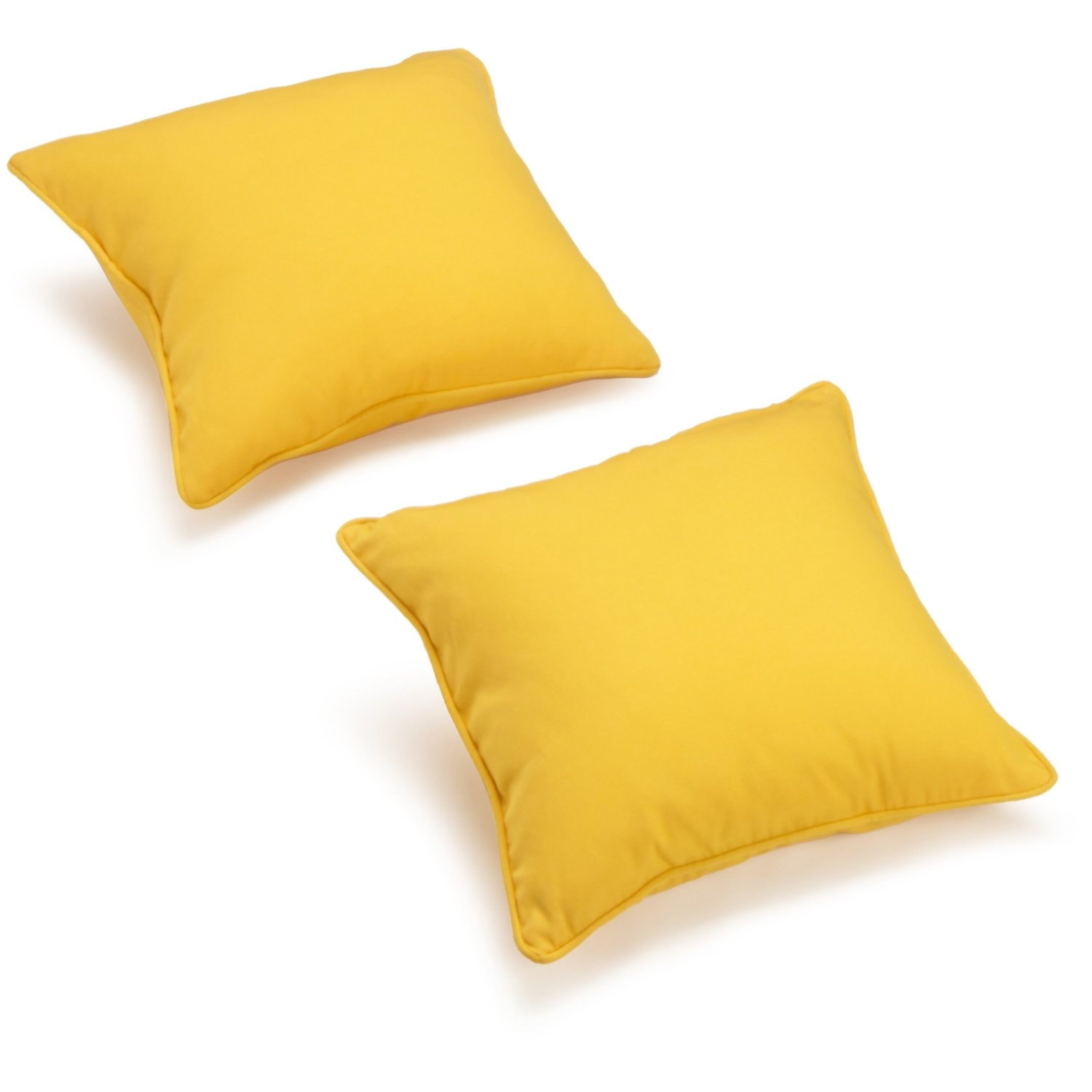 18-inch Twill Throw Pillows (Set of 2)