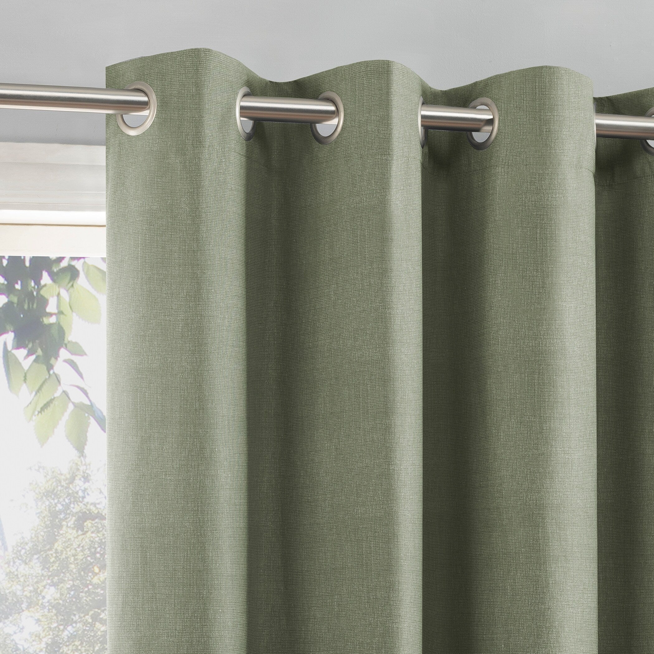 Sun Zero Duran Thermal Insulated Total Blackout Grommet 1-Piece Curtain Panel, Single Panel