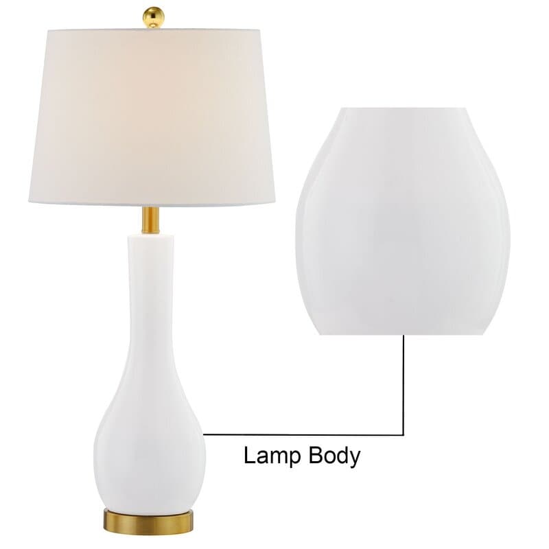 28.5 Ceramic Table Lamp Set with USB (Set of 2)