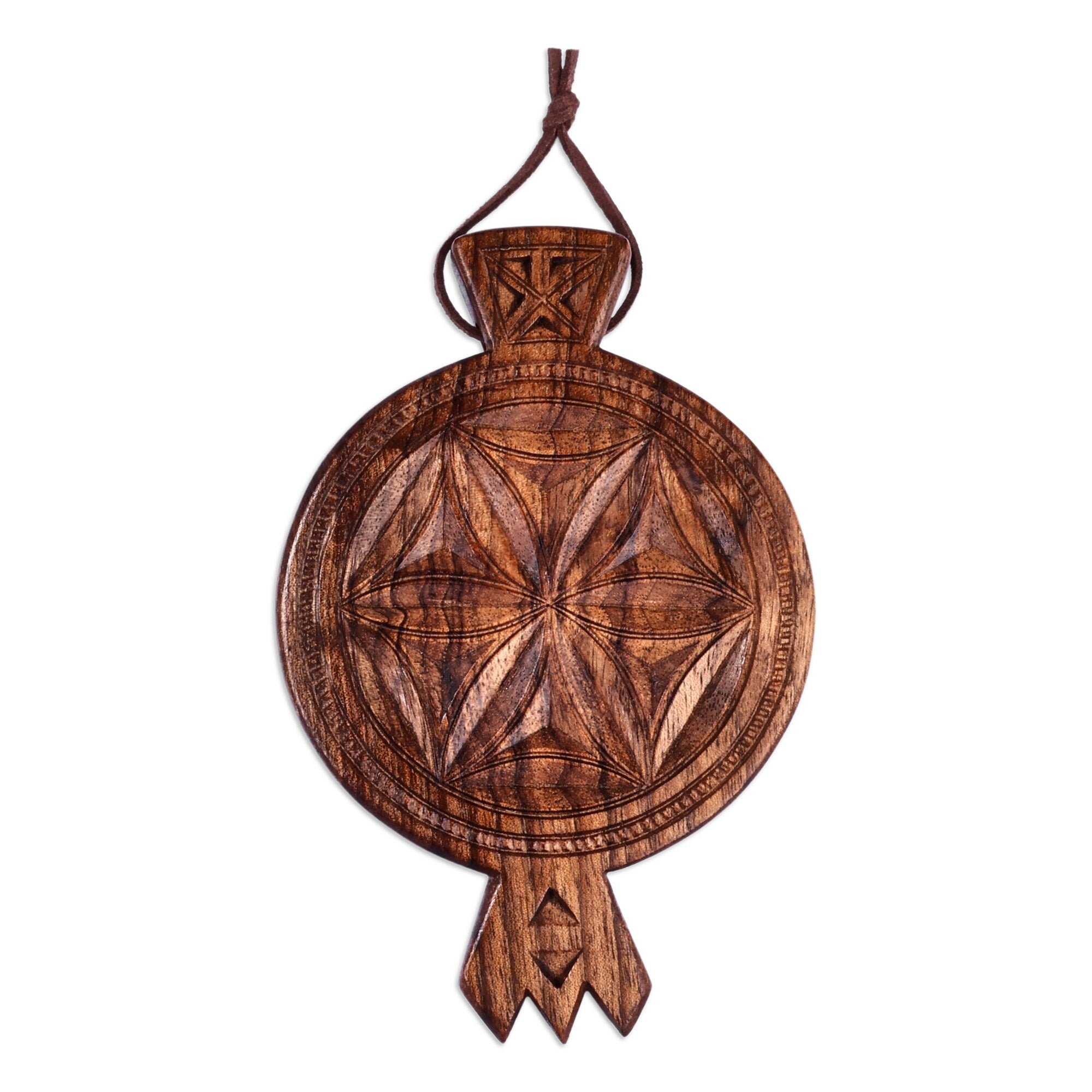 Novica Handmade Passion Amulet Wood Wall Decor