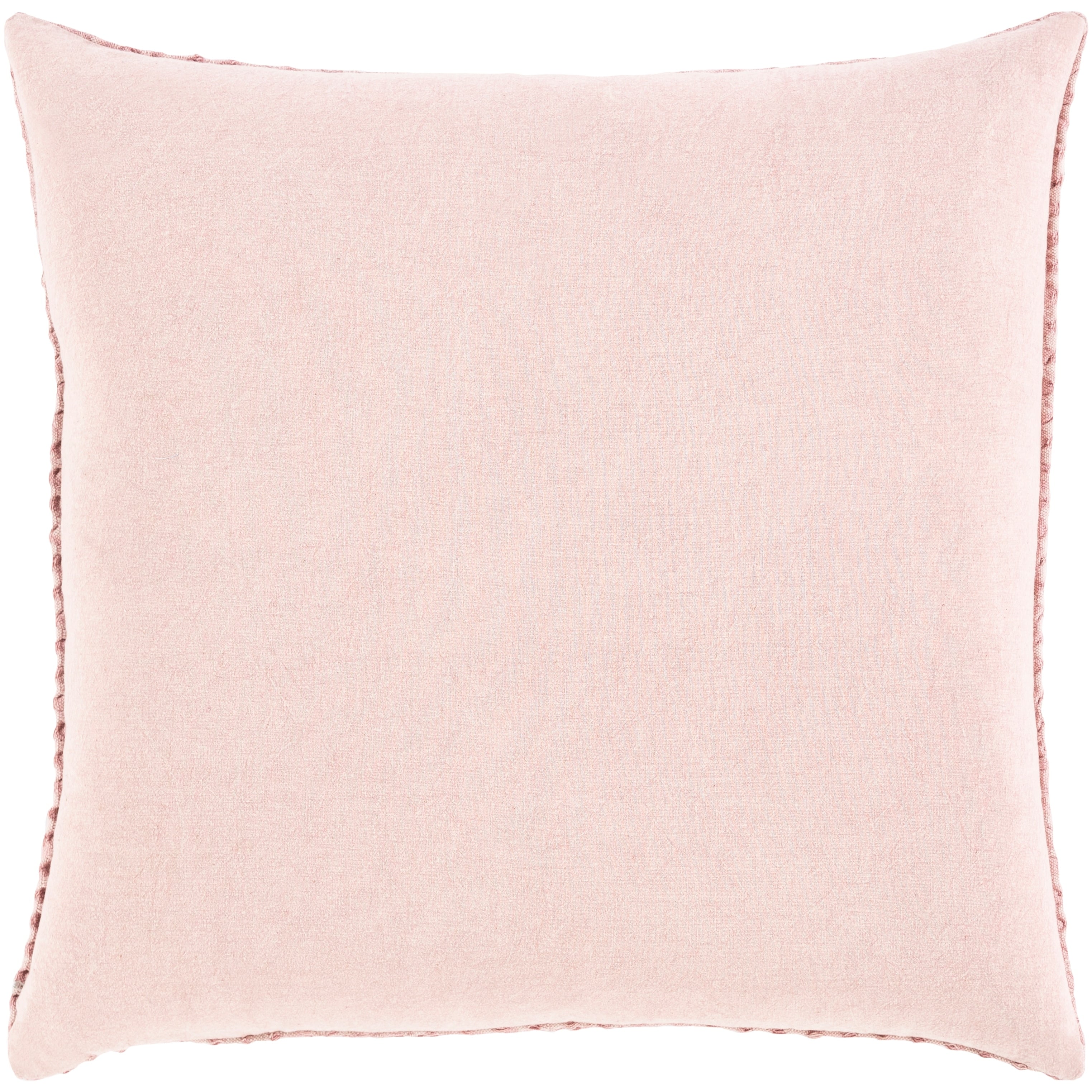 Livabliss Whitley Faded Waffle Weave Cotton Throw Pillow