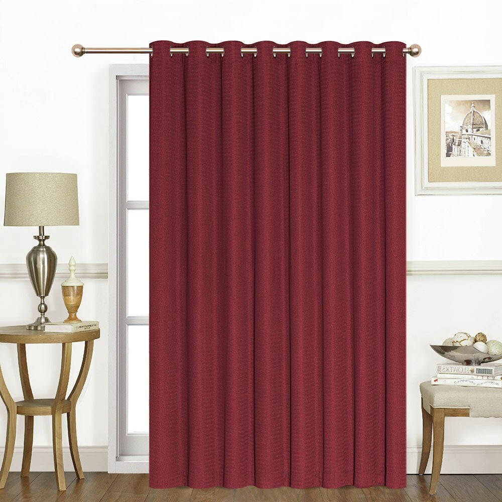 Porch & Den Davidson Soft and Extra Wide Grommet Patio Panel