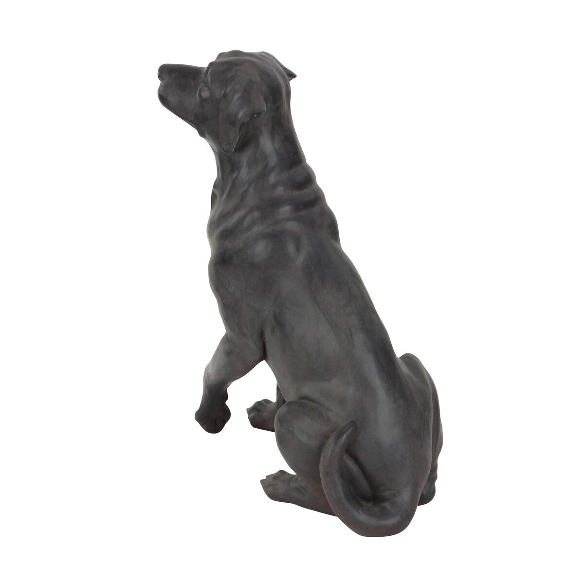 Polystone Dog Decorative Sculpture - Brown - Roche River Decor