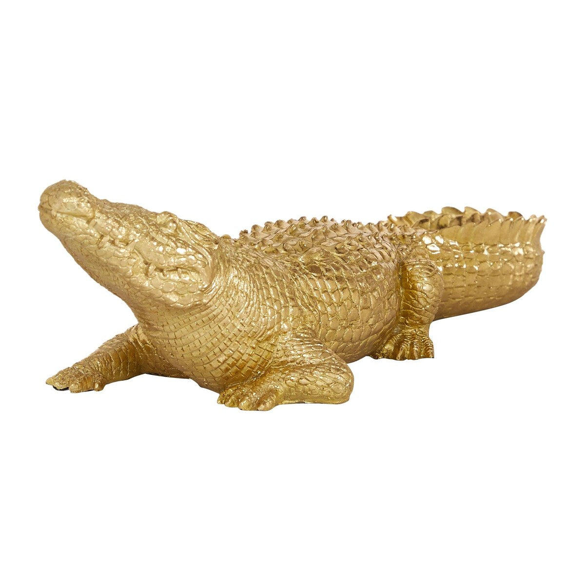 Polystone Animal Decorative Sculpture - Gold - Roche River Decor