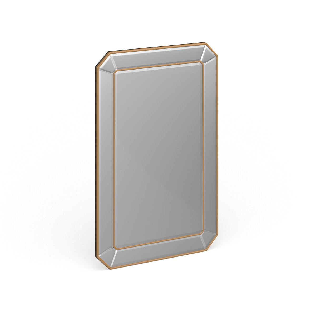 Allan Andrews Leopold Rectangle Wall Mirror - 36 H x 24 W