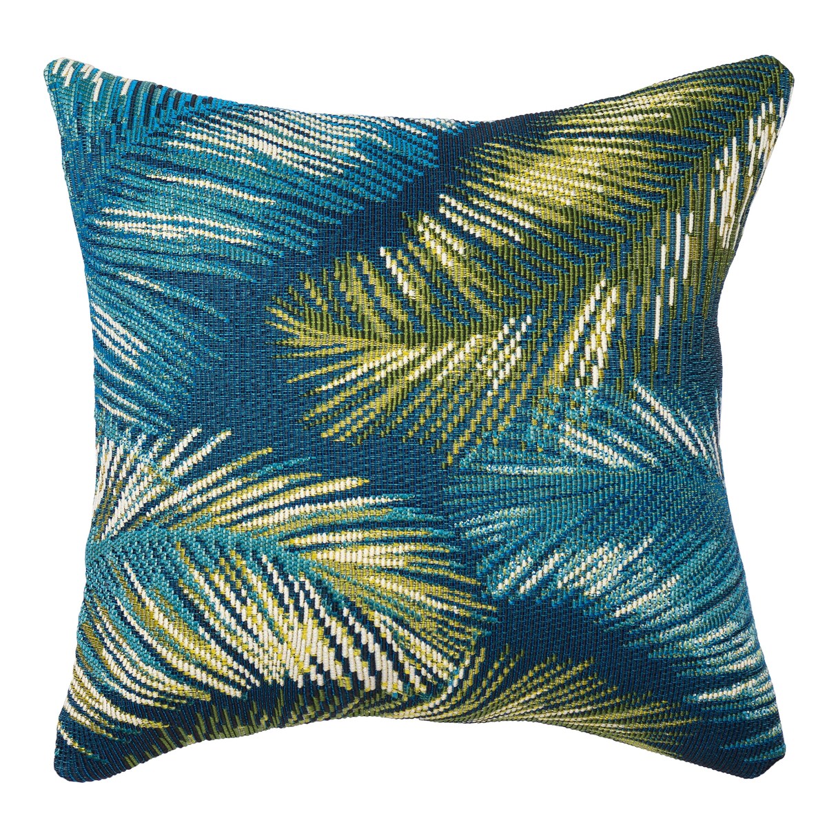 Liora Manne Marina Palm Border Indoor/Outdoor Pillow