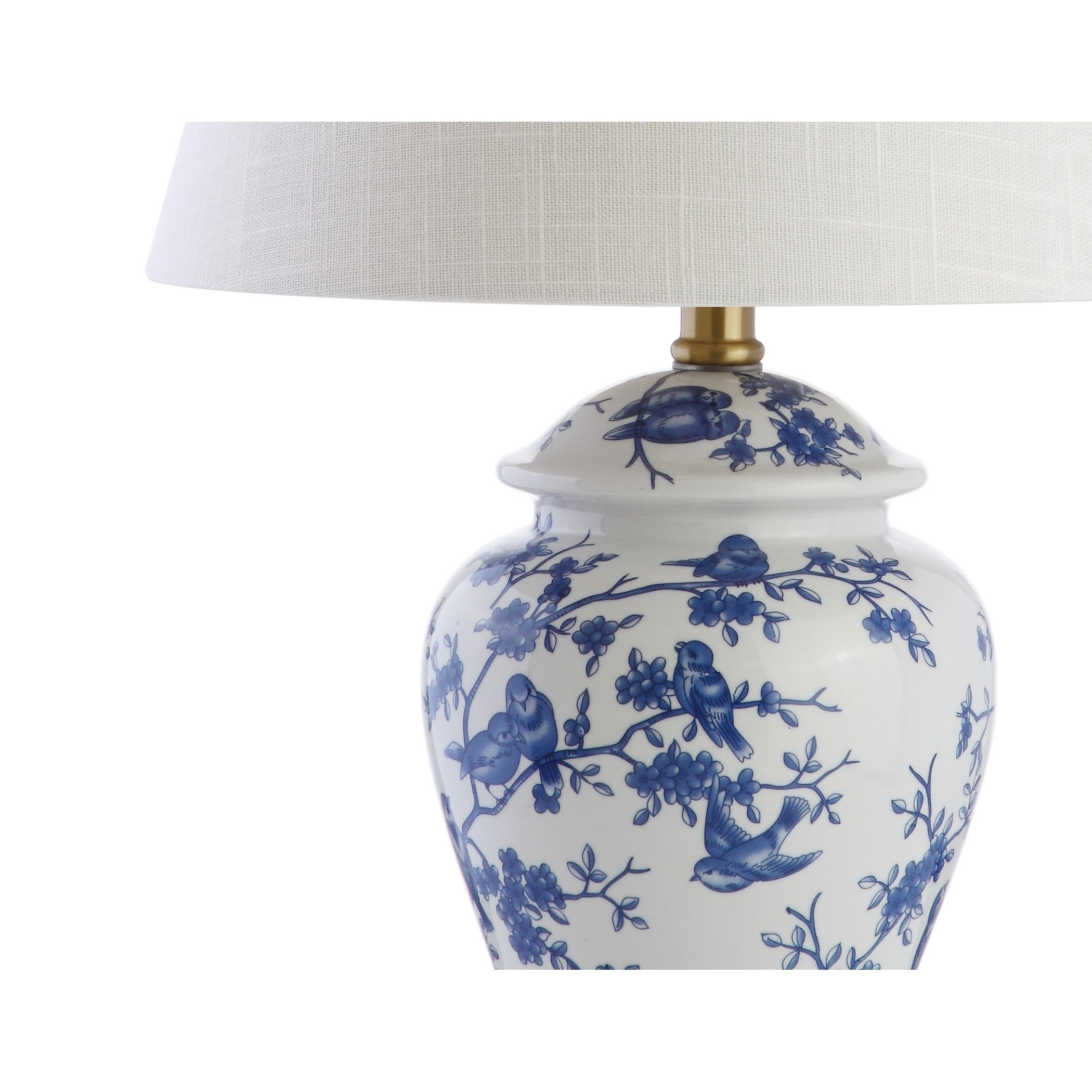 Choi 22 Chinoiserie Table Lamp, Blue/White (Set of 2) by JONATHAN Y