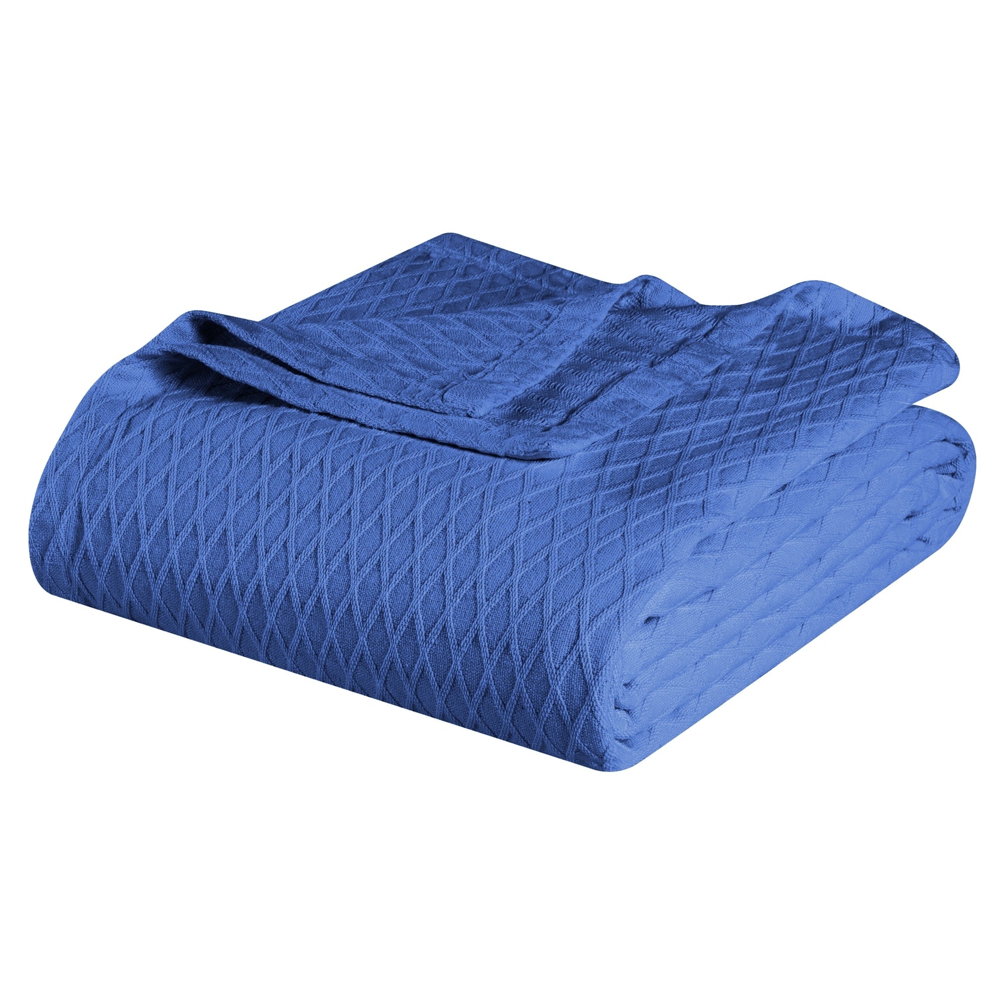 Superior Diamond Weave All-Season Bedding Cotton Blanket