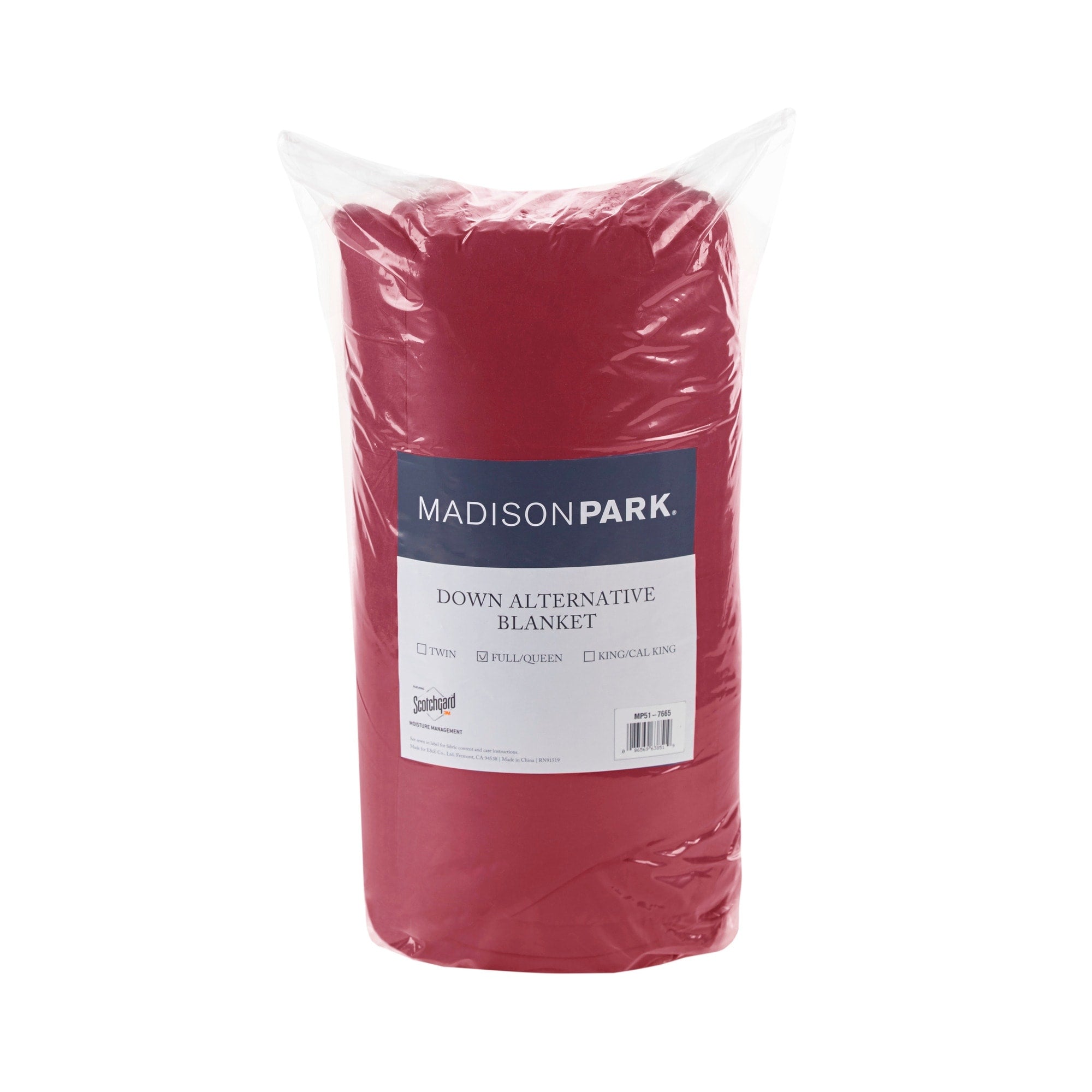 Madison Park Prospect Lightweight Down Alternative Blanket with Satin Trim