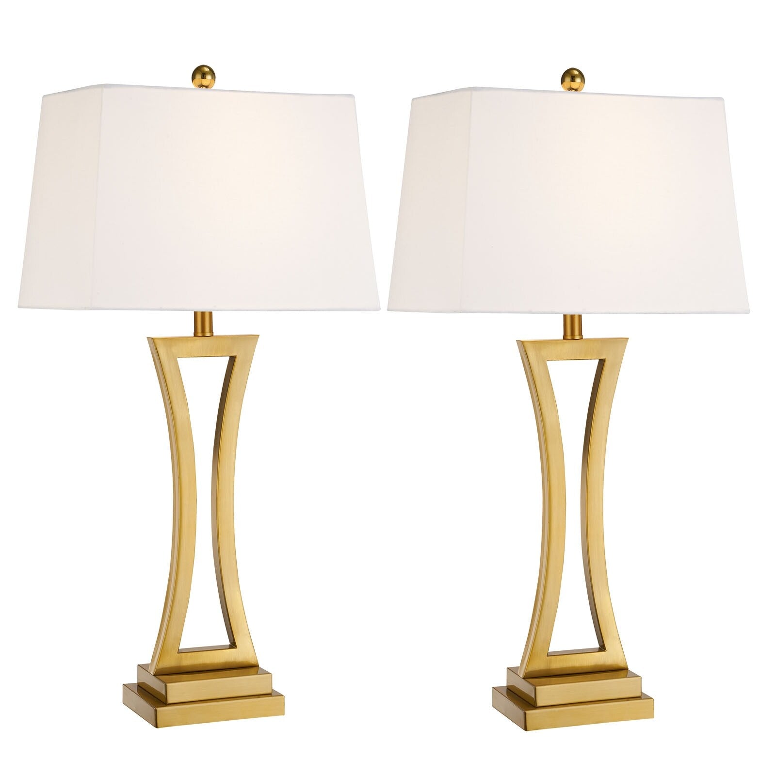 30.75 Bedside Table Lamp Set (Set of 2)