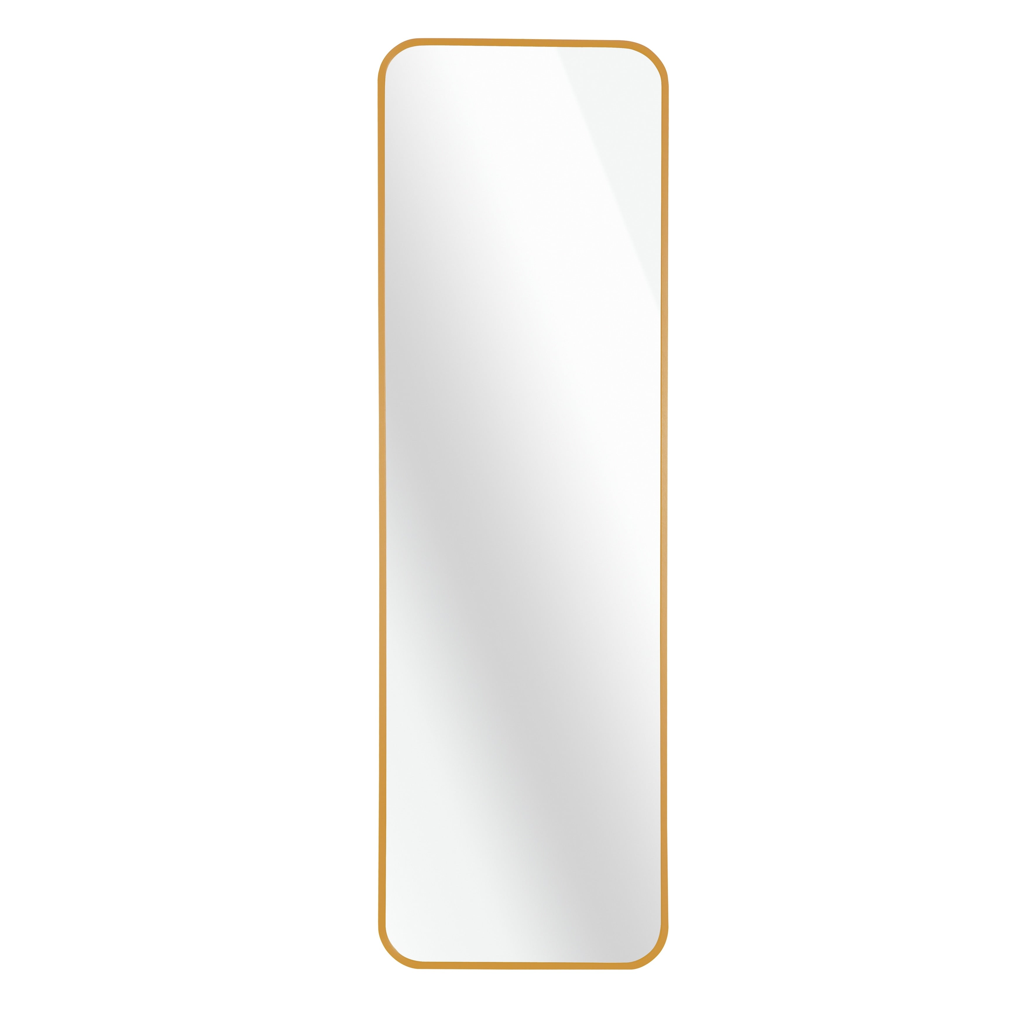 47 x 14 Door Mirror with Metal Frame