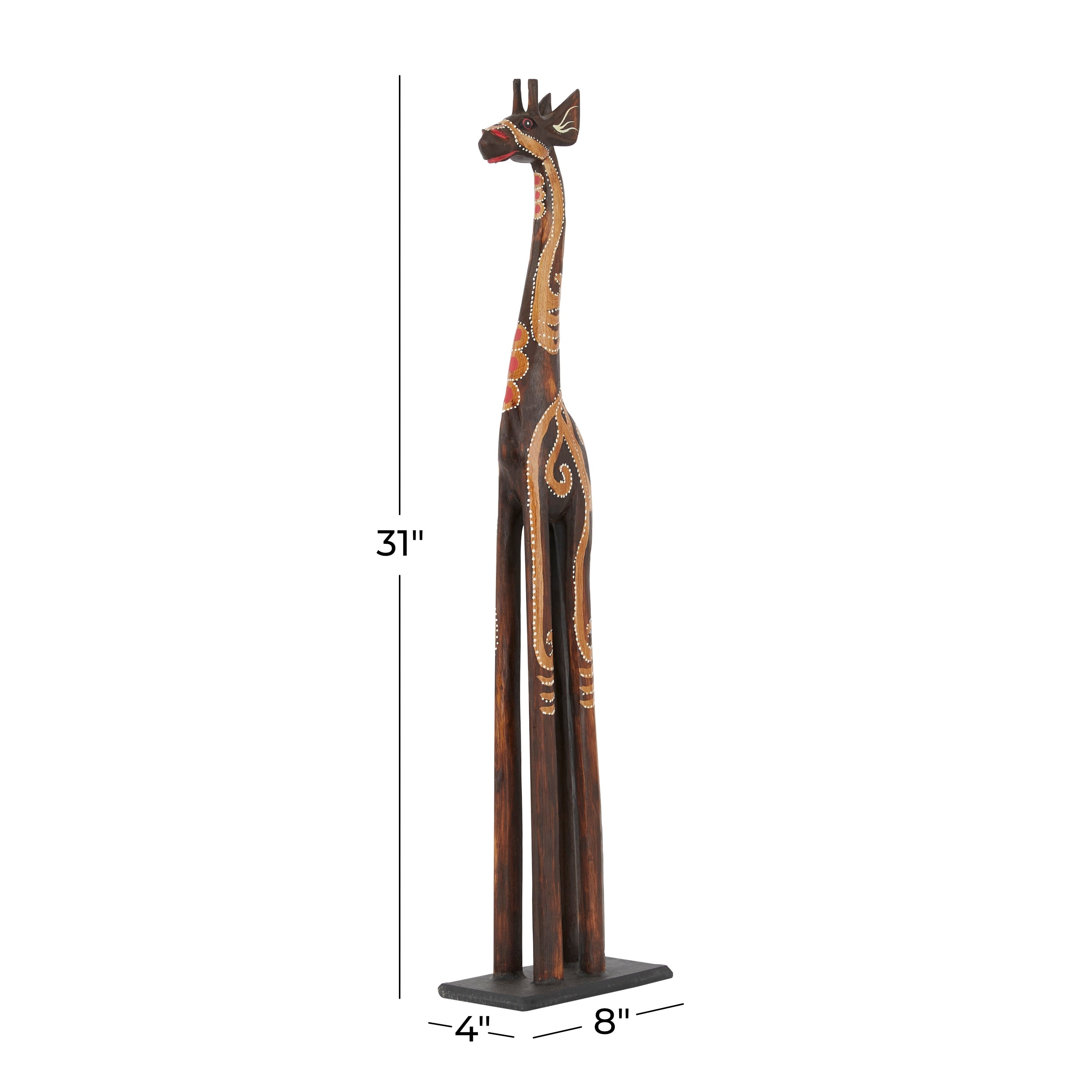 Brown Albizia Bohemian Sculpture