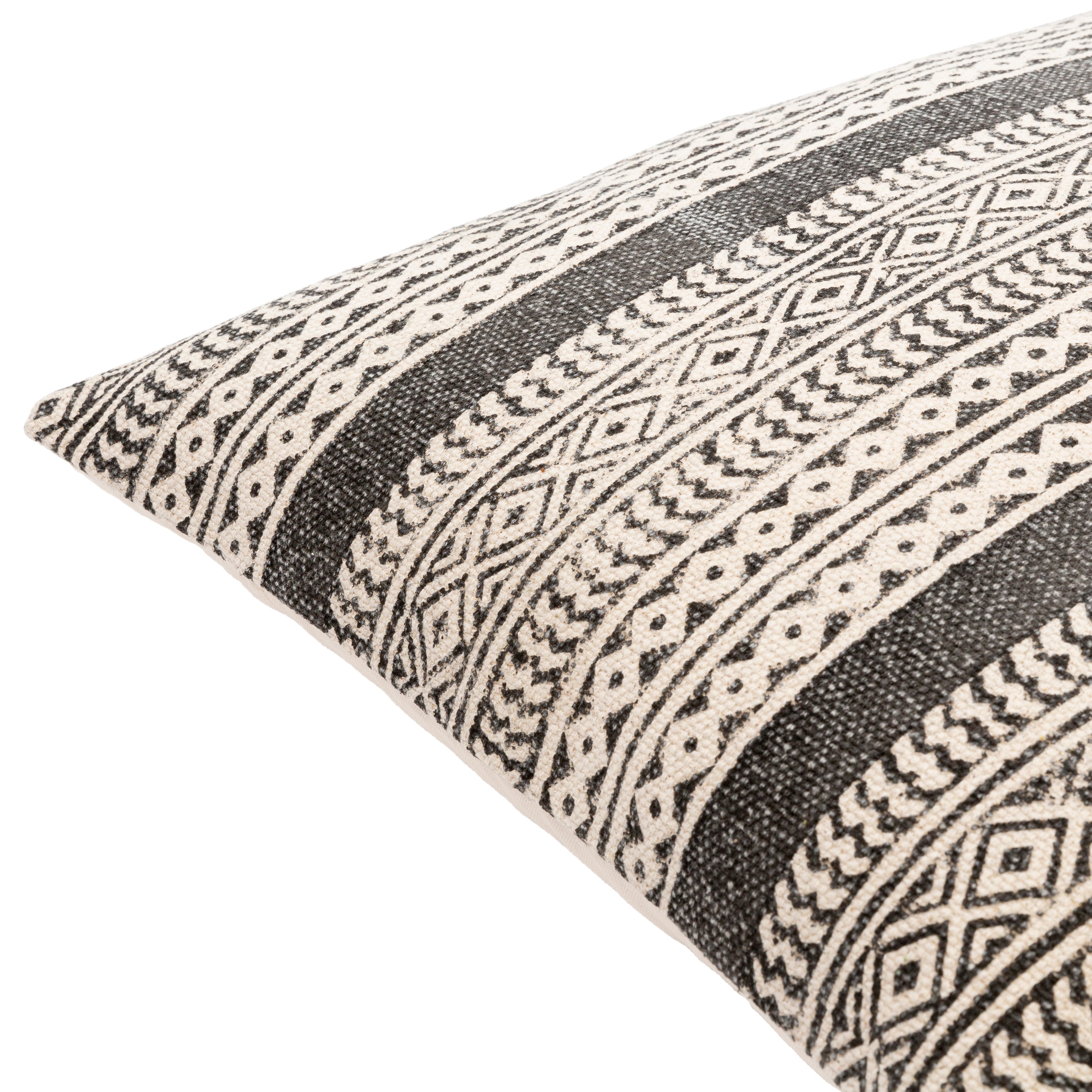 Josie Global Geometric Stripes Throw Pillow