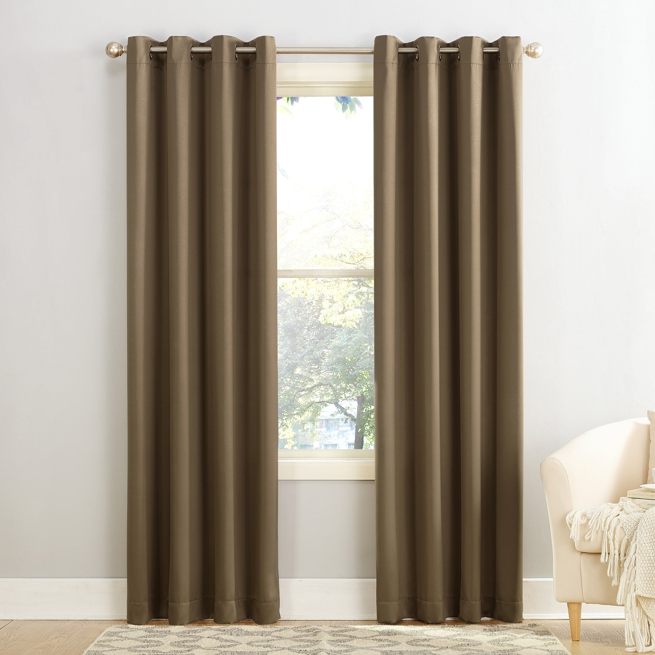 Porch & Den Nantahala Room Darkening Grommet Curtain Panel, Single Panel