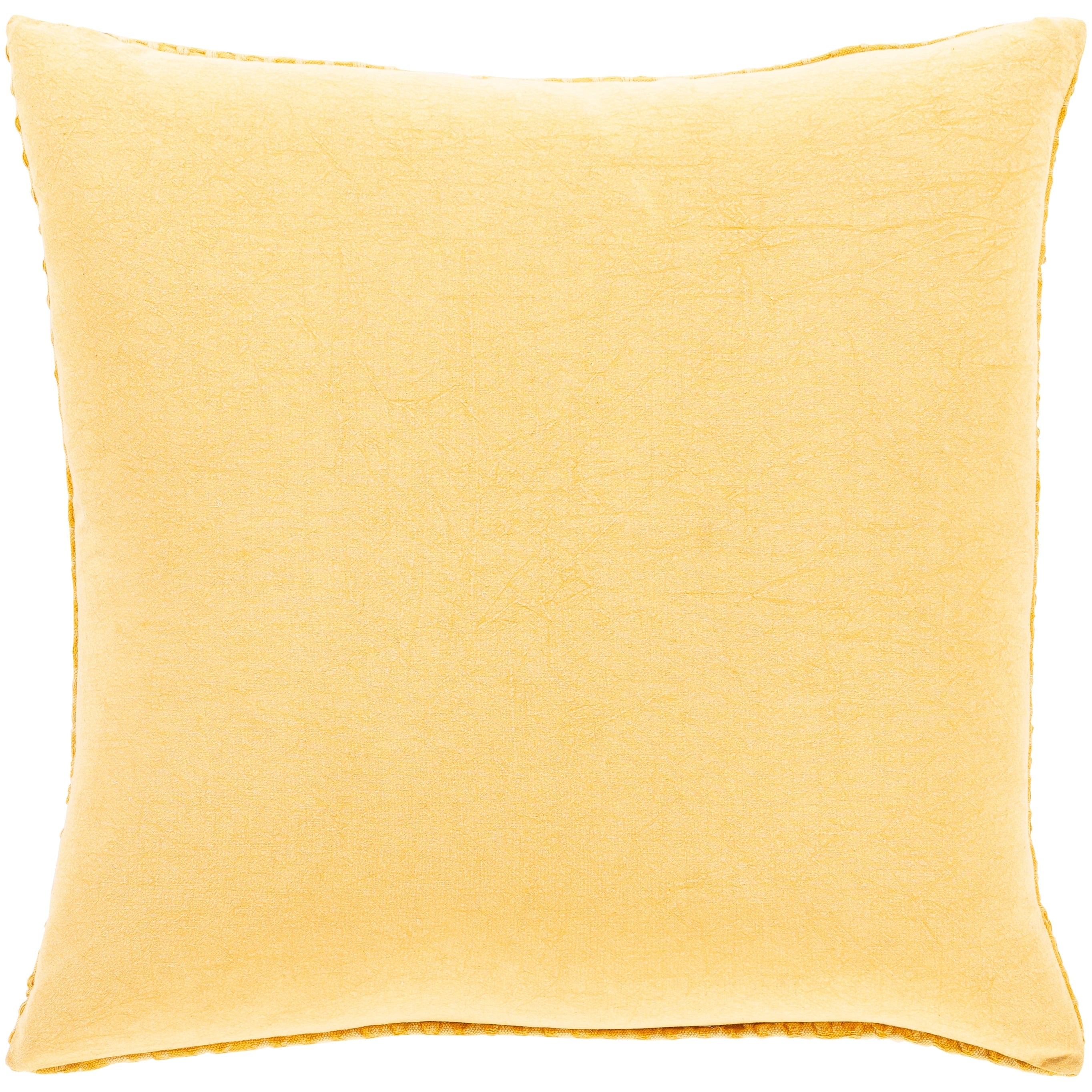 Livabliss Whitley Faded Waffle Weave Cotton Throw Pillow