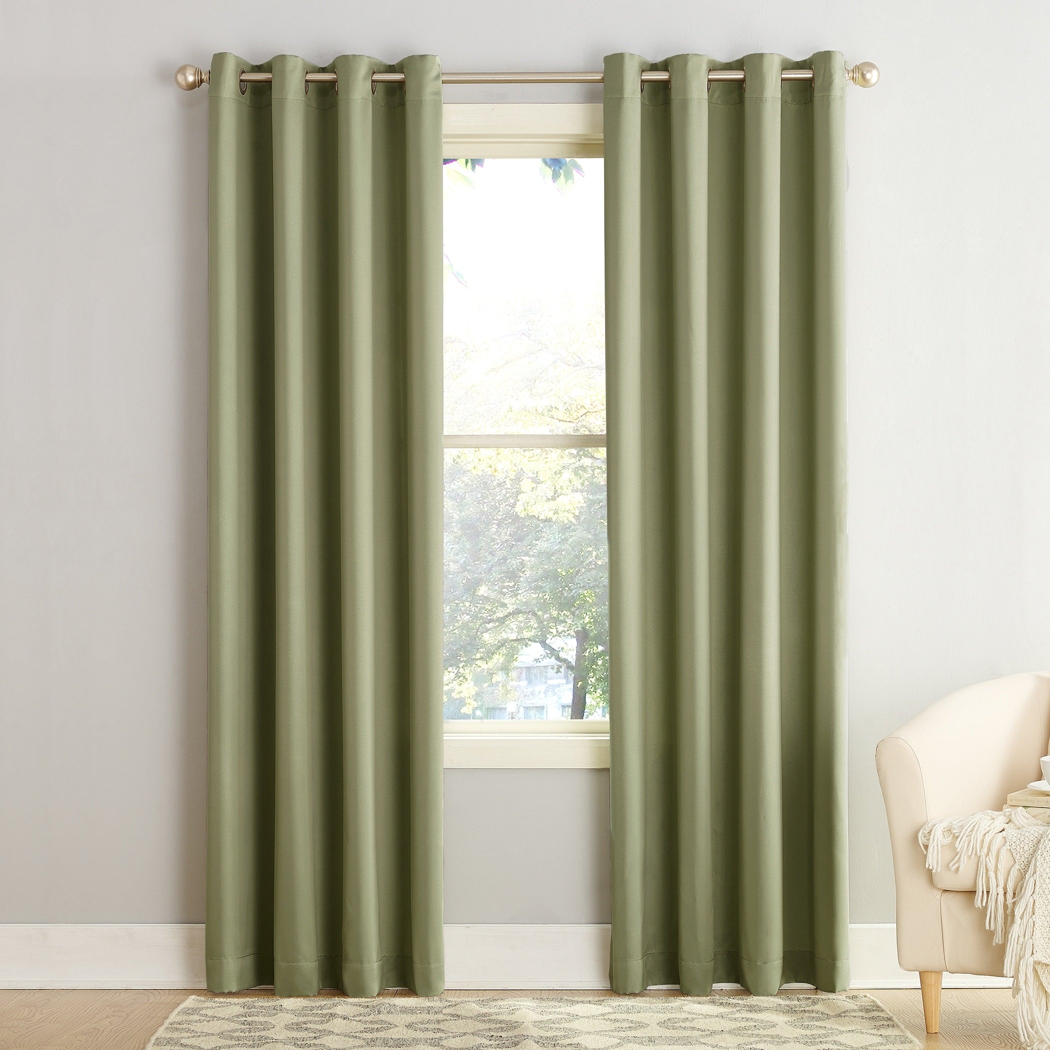 Porch & Den Nantahala Room Darkening Grommet Curtain Panel, Single Panel