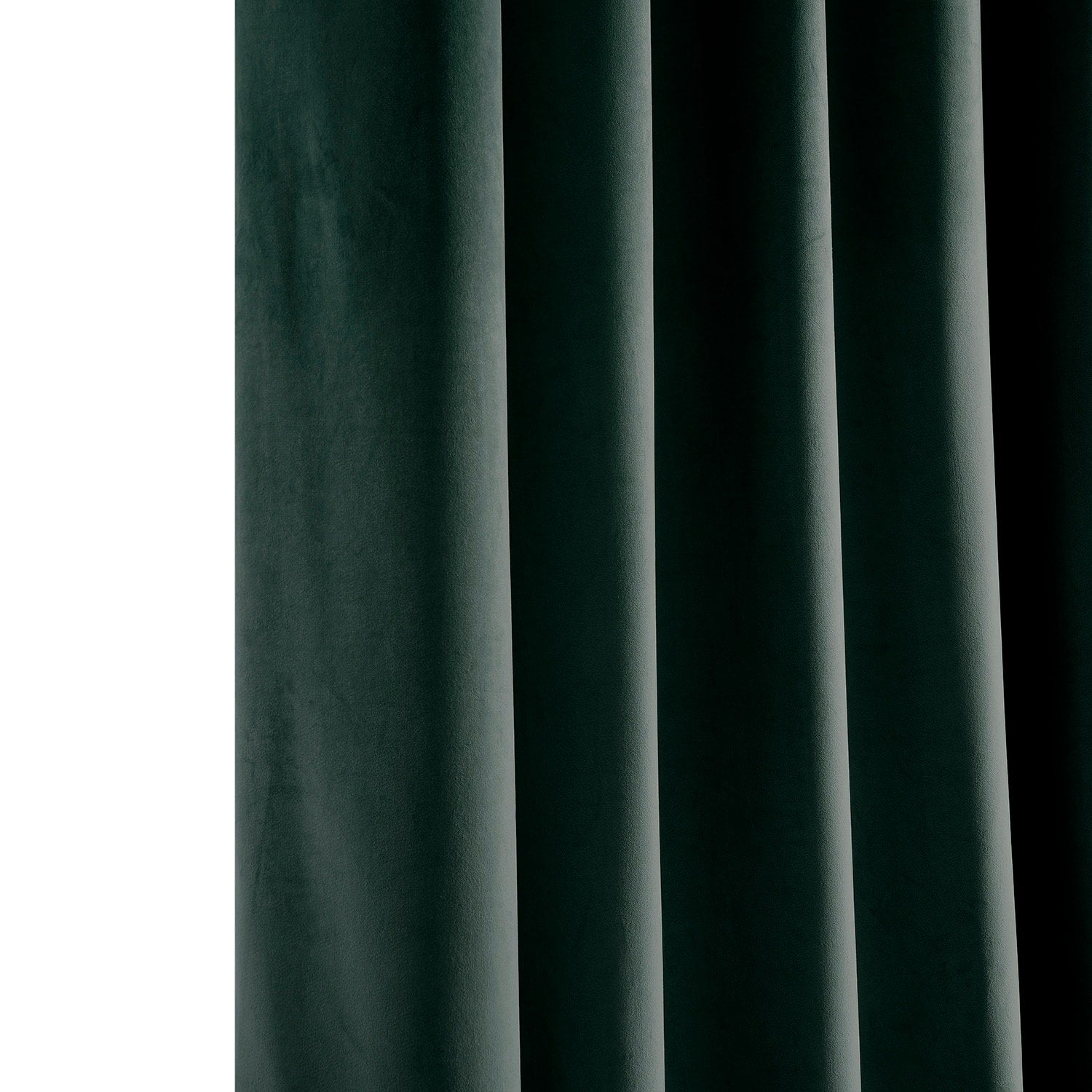 Exclusive Fabrics Heritage Plush Velvet Room Darkening Curtain (1 Panel) - Luxurious Single Drapery for Enhanced Room Darkening