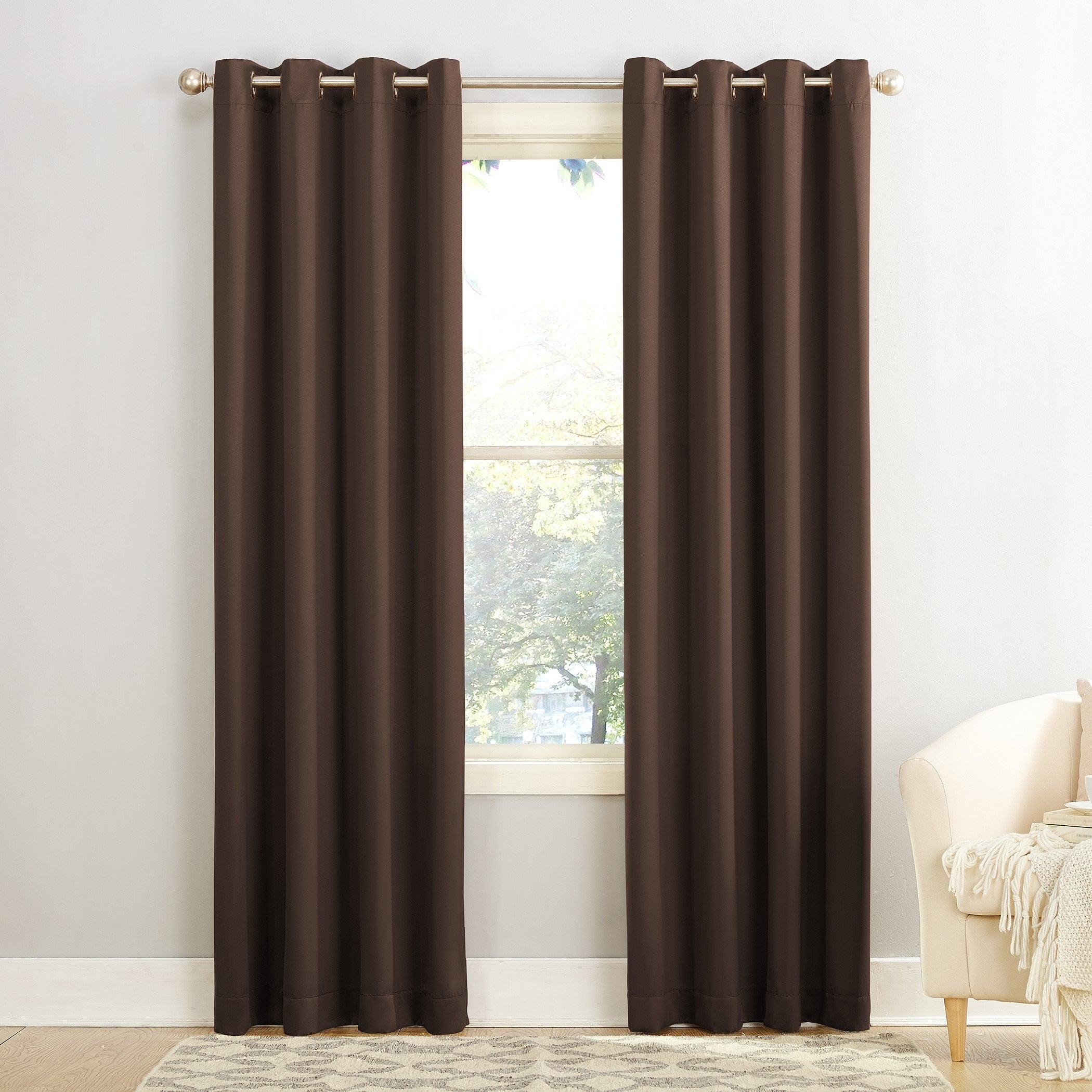 Porch & Den Nantahala Room Darkening Grommet Curtain Panel, Single Panel