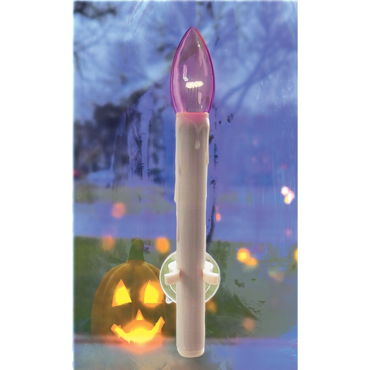 Halloween Suction Cup IR Candle 4-Pack with IR Controller