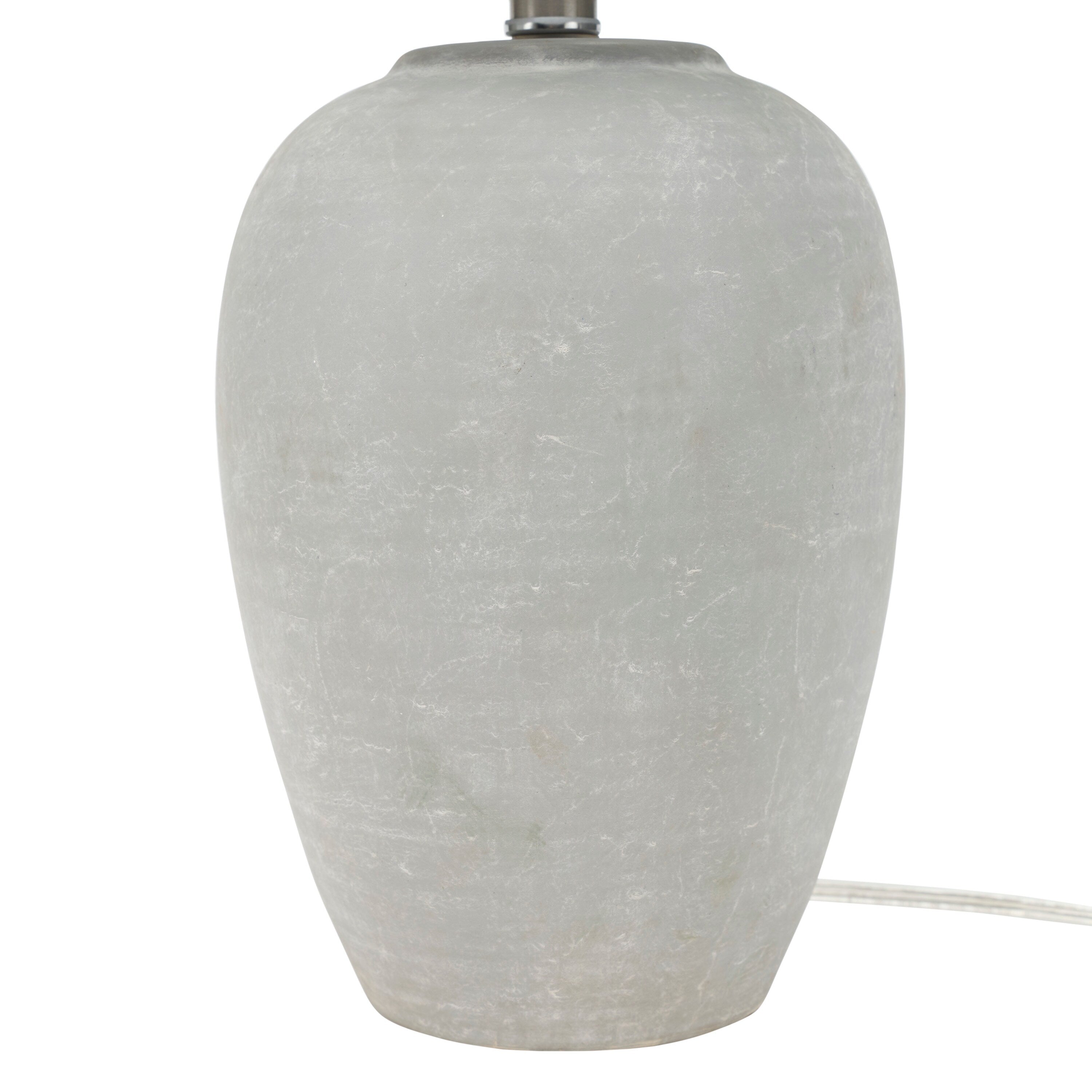 Nourison 23 Unglazed Ceramic Jar Table Lamp